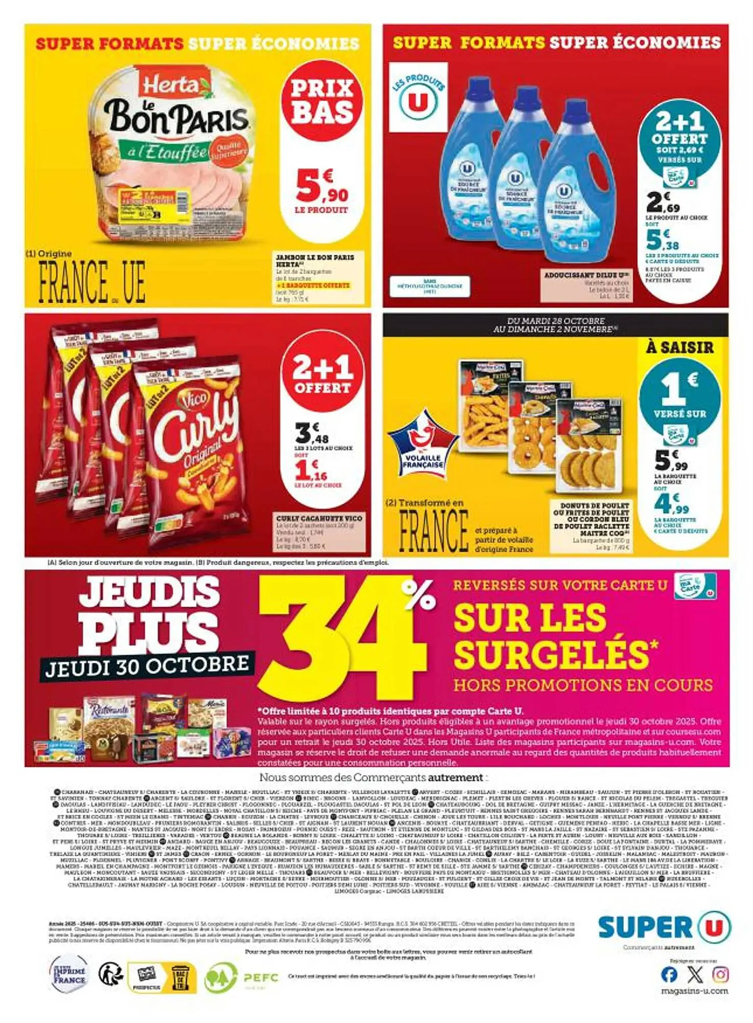 Catalogue Super U du 28 octobre au 9 novembre 2025 - Catalogue page 16