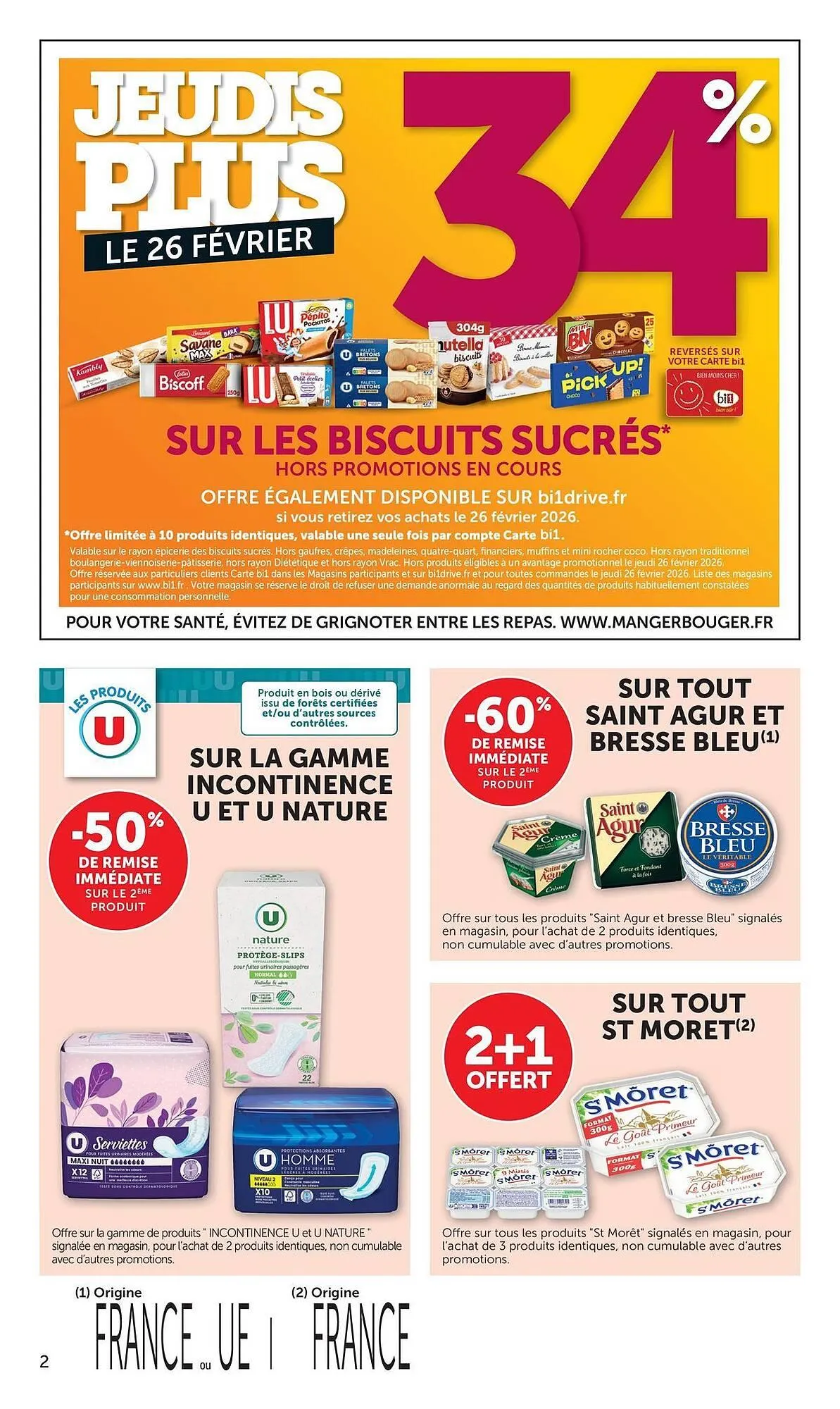 Catalogue Bi1 du 17 février au 1 mars 2026 - Catalogue page 2