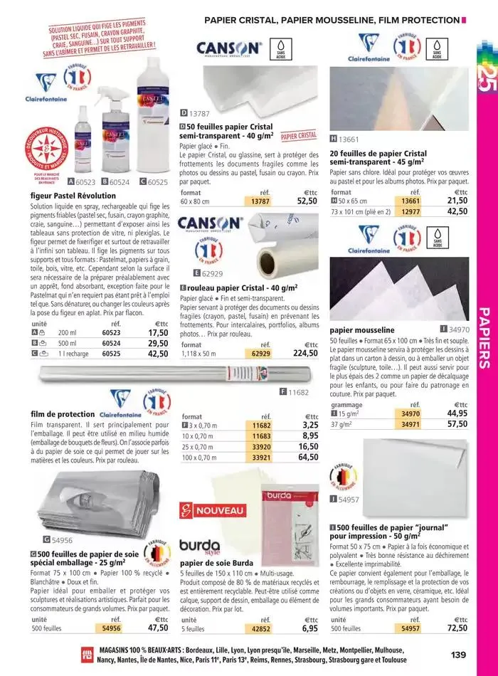 Catalogue Le Géant des Beaux-Arts du 6 janvier au 31 décembre 2025 - Catalogue page 46