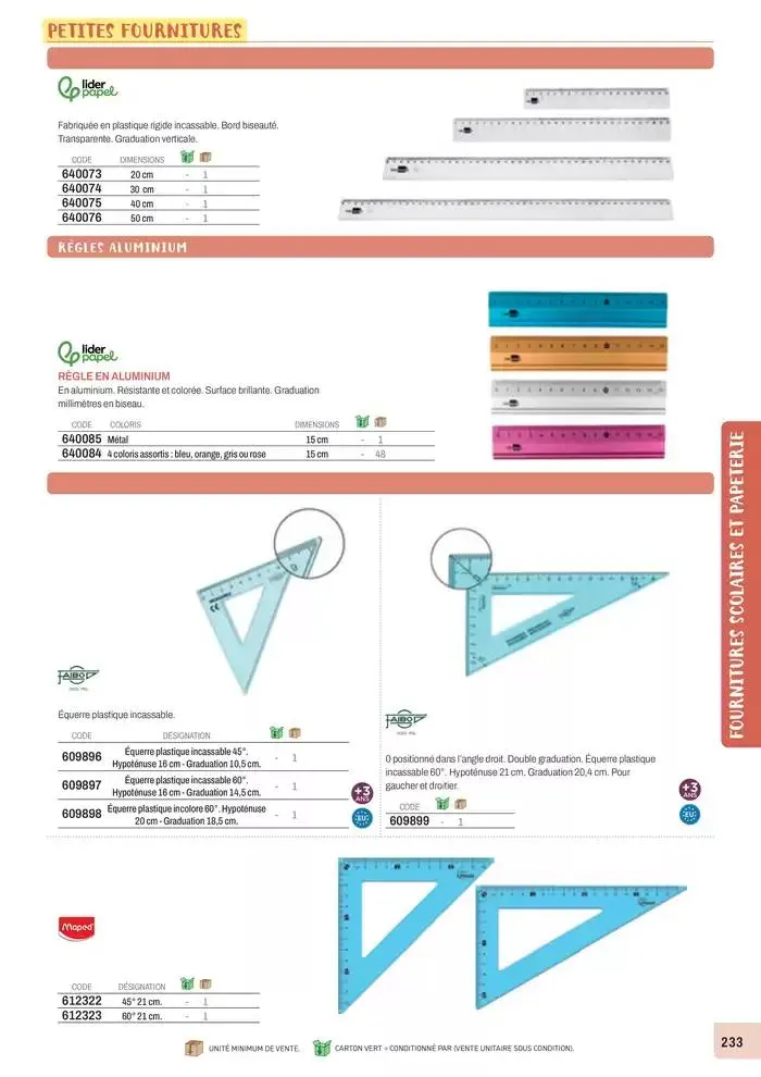 Nos Catalogues Thématiques du 1 janvier au 31 décembre 2025 - Catalogue page 235