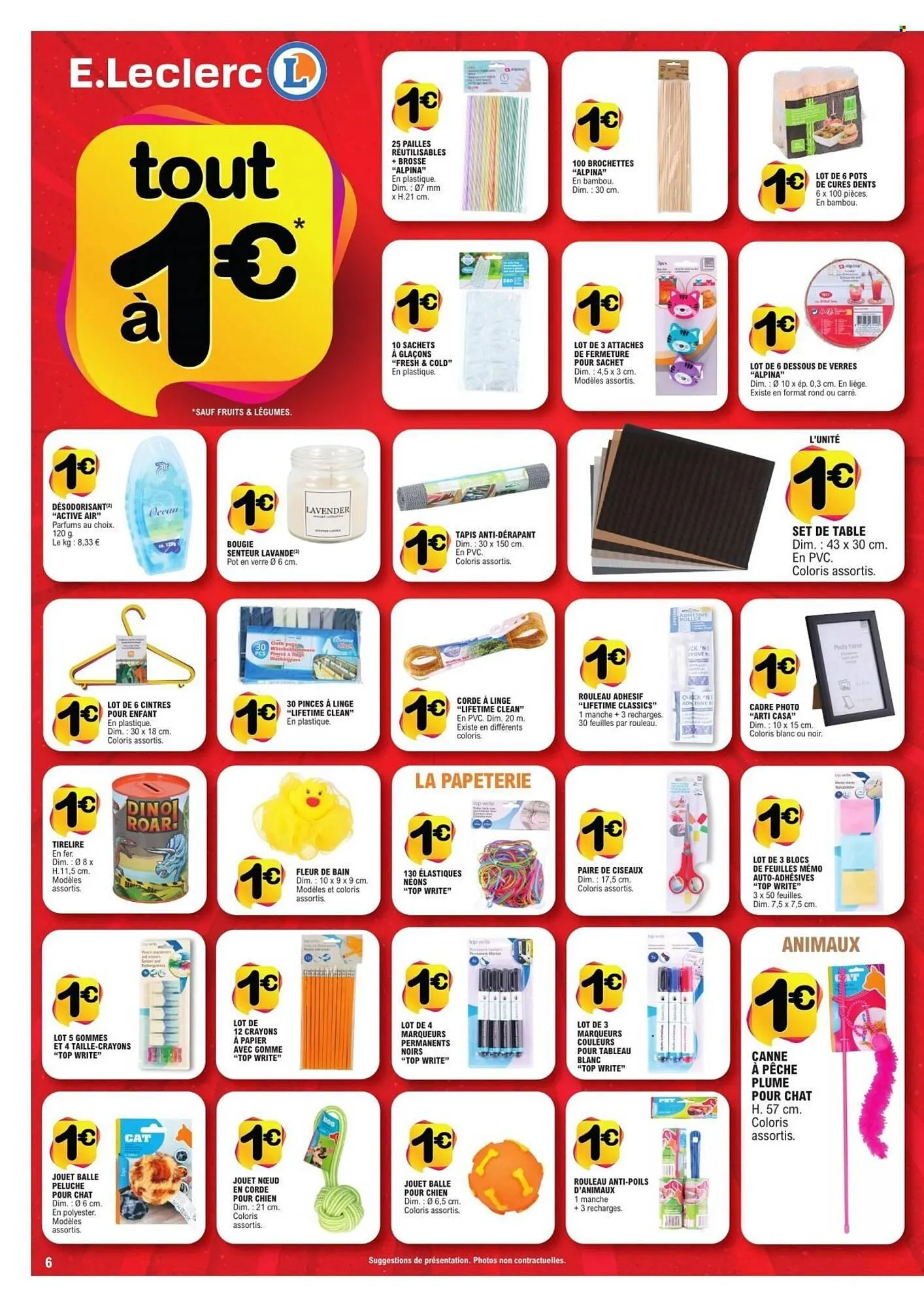 Catalogue E.Leclerc du 3 mars au 14 mars 2026 - Catalogue page 6