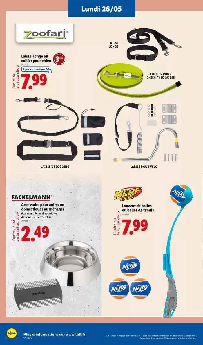 Faites votre plein de courses chez Lidl et profitez de nombreux produits à prix réduits ! du 22 mai au 28 mai 2025 - Catalogue page 66