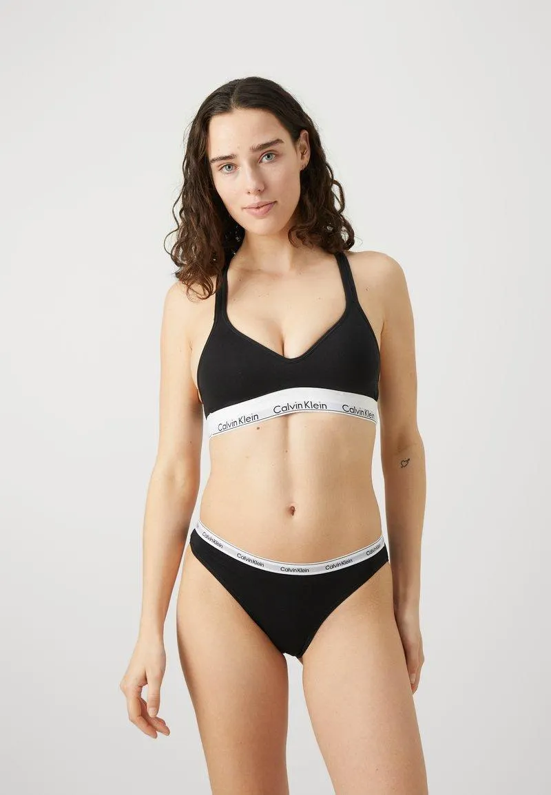 MODERN LOGO 3 PACK - Slip - black