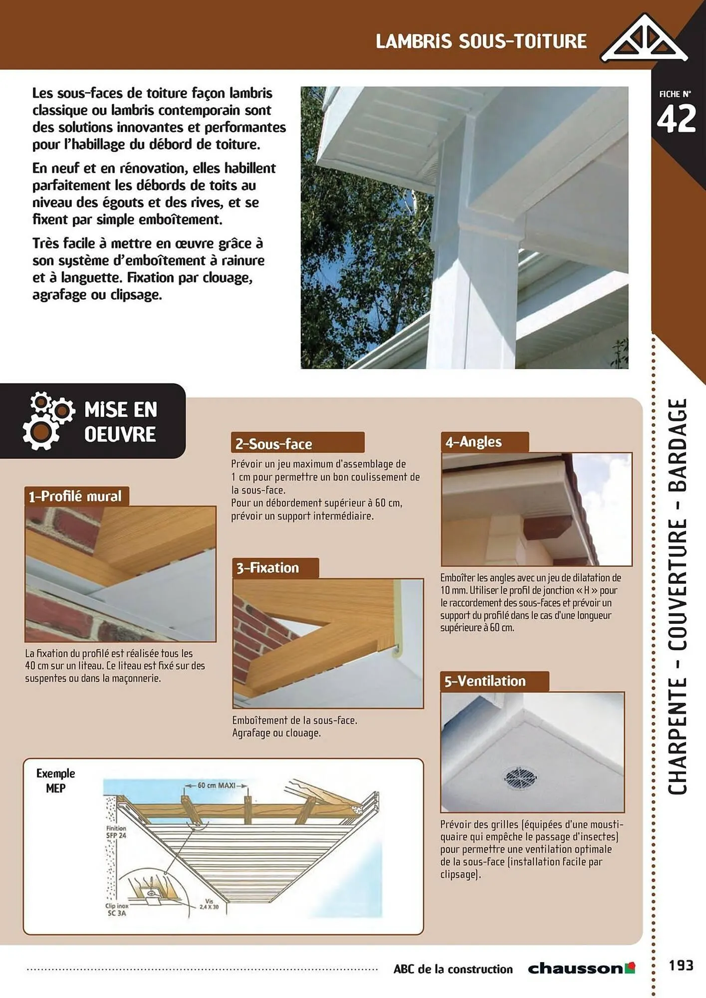 Catalogue Chausson Matériaux du 2 mai au 31 décembre 2025 - Catalogue page 195