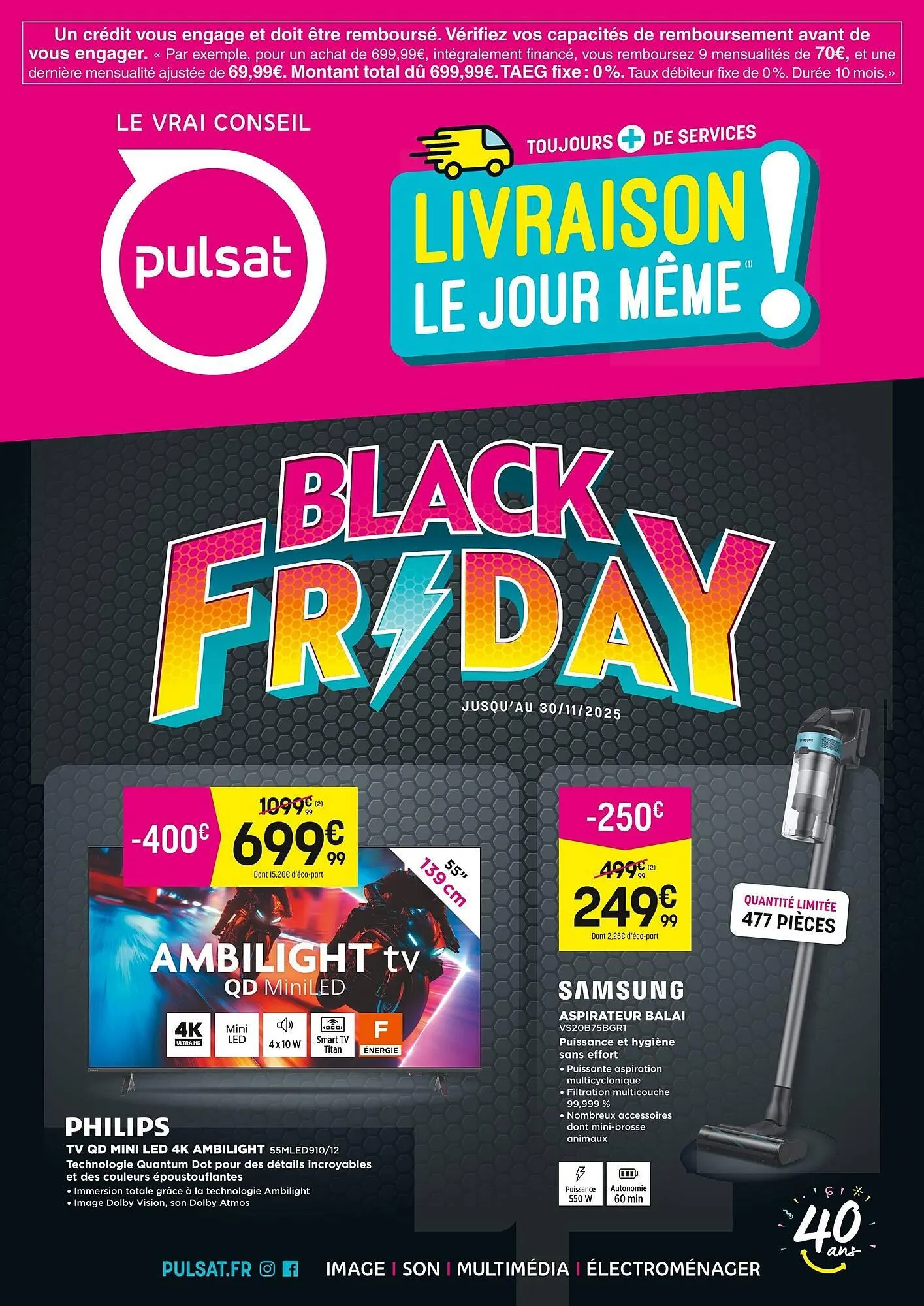 Catalogue Pulsat du 10 novembre au 30 novembre 2025 - Catalogue page 1