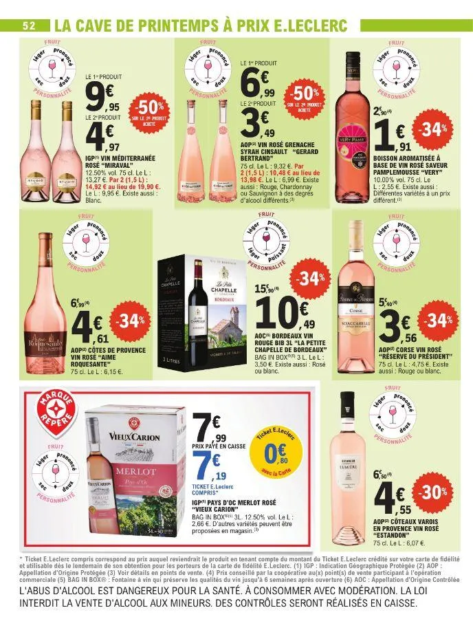 E. Leclerc du 13 mai au 24 mai 2025 - Catalogue page 52