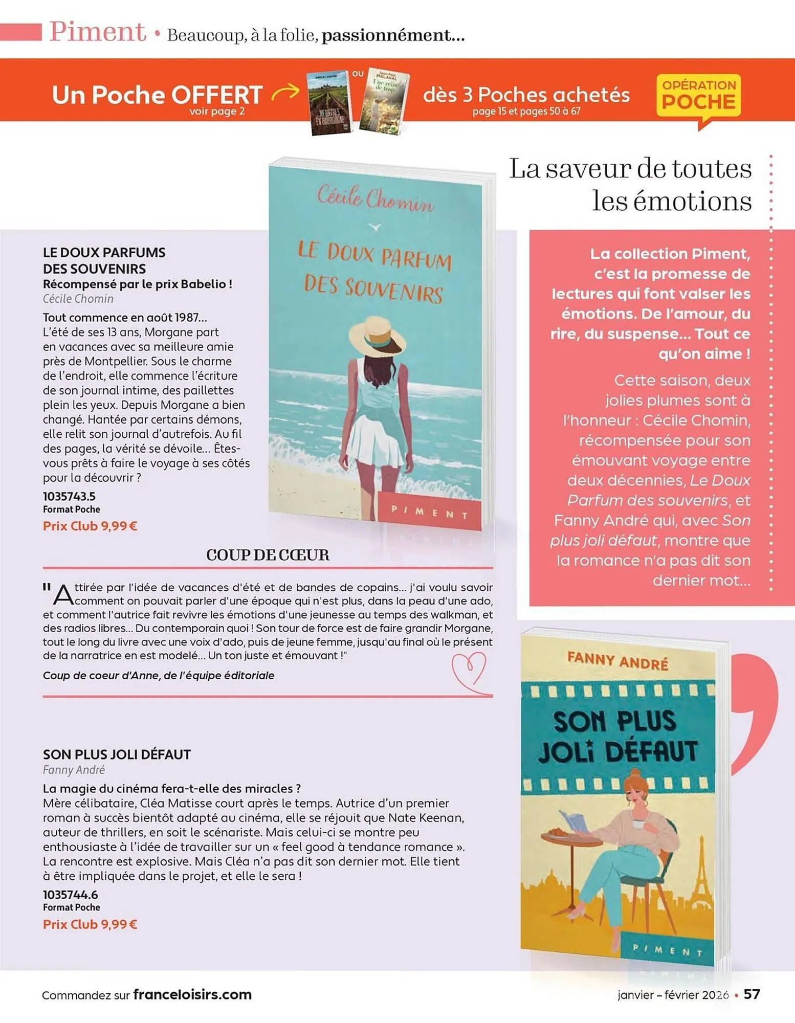 Catalogue France Loisirs du 1 janvier au 28 février 2026 - Catalogue page 57