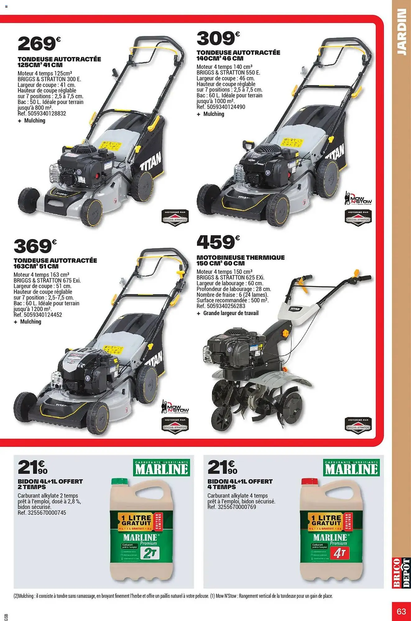 Catalogue Brico Dépôt du 25 mars au 12 juin 2026 - Catalogue page 63