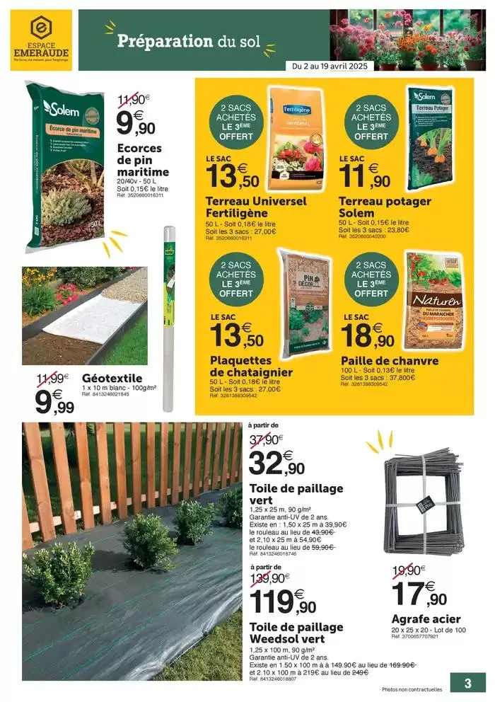 Catalogue Avril en action du 2 avril au 19 avril 2025 - Catalogue page 3
