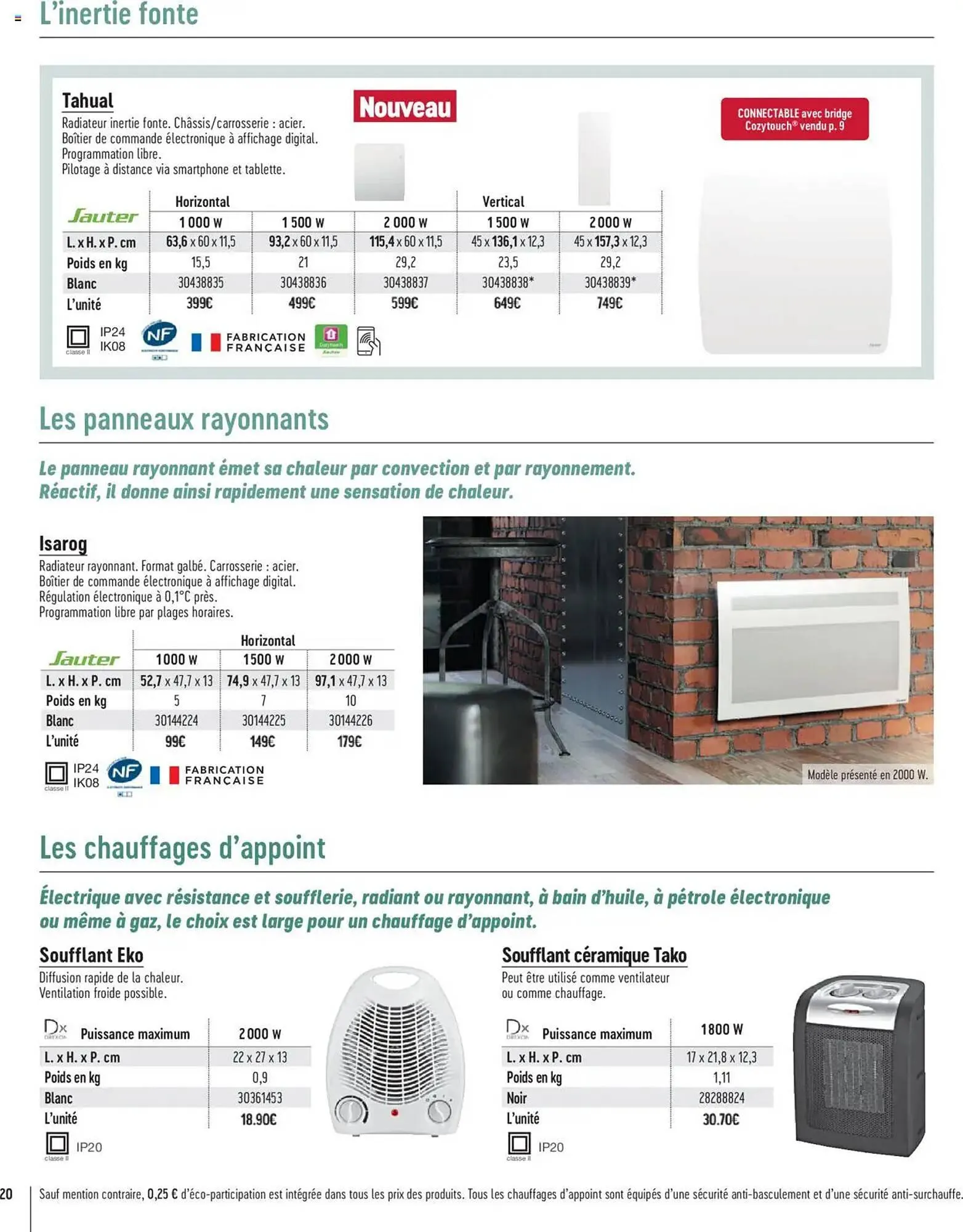 Catalogue Gedimat du 30 juin au 31 décembre 2025 - Catalogue page 20