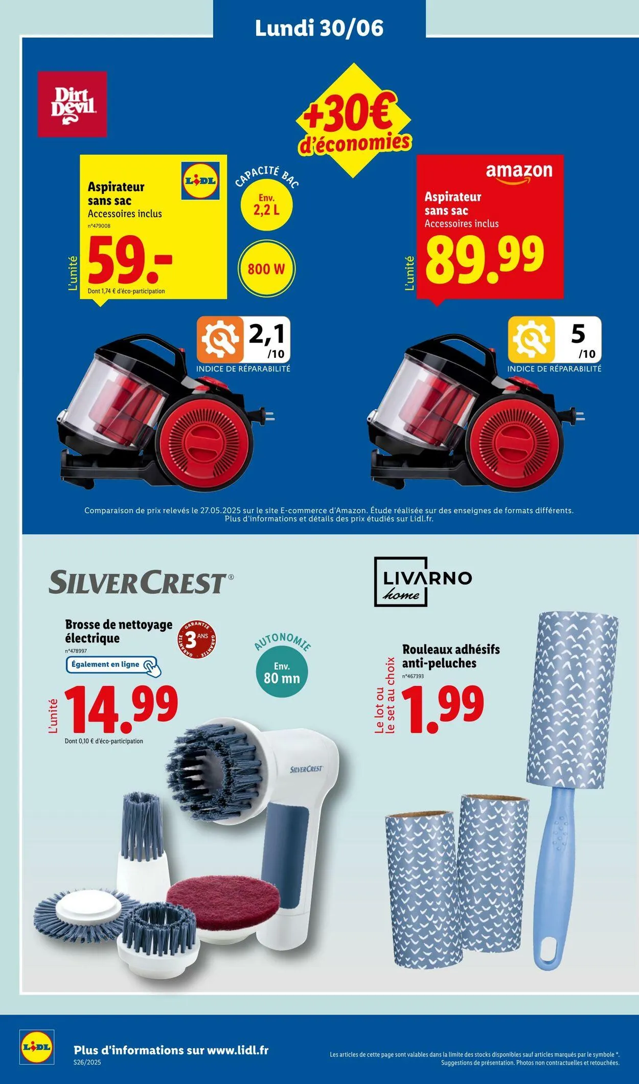Lidl du 26 juin au 2 juillet 2025 - Catalogue page 74