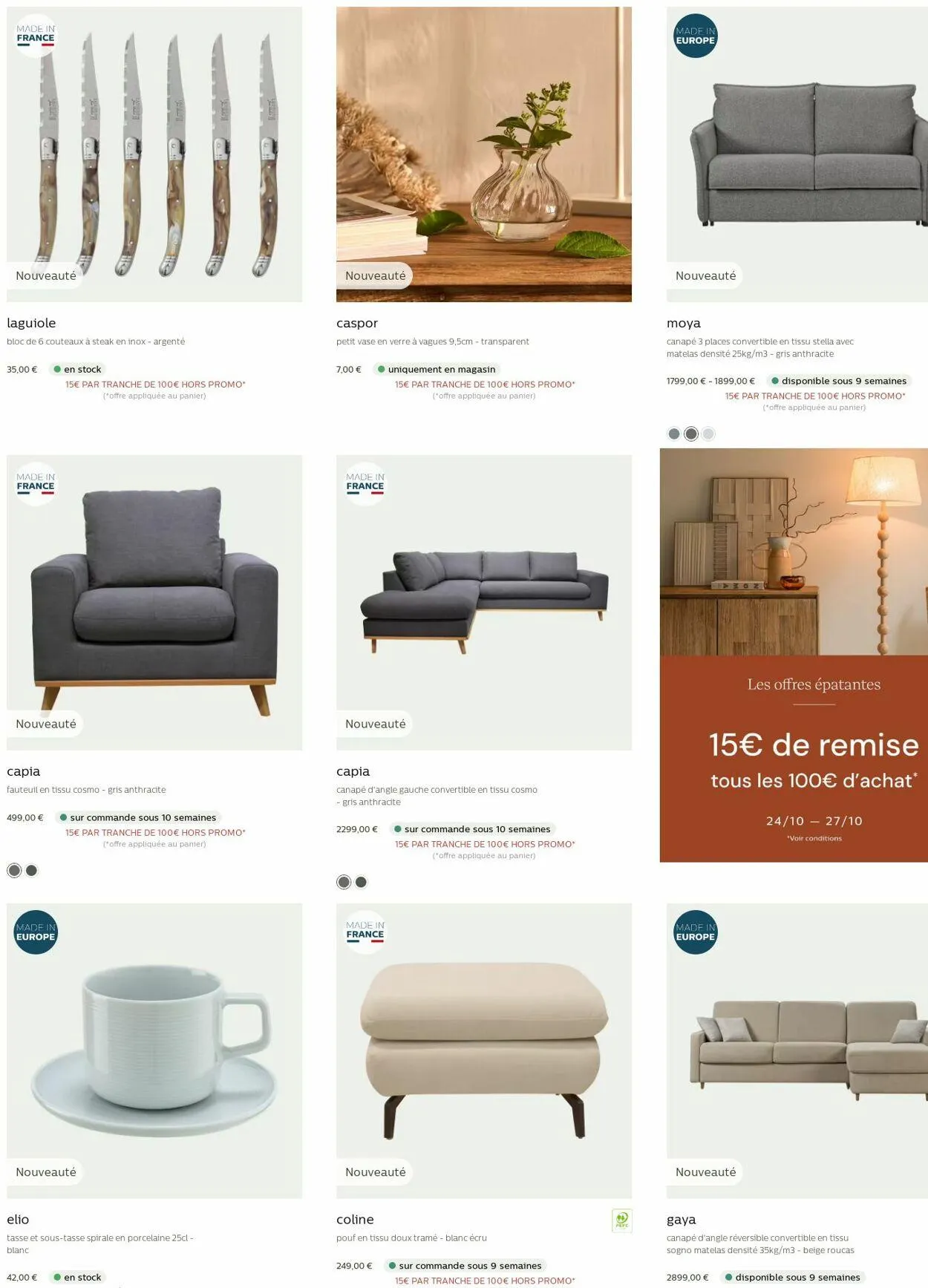 Alinéa Catalogue actuel du 27 octobre au 2 novembre 2025 - Catalogue page 50