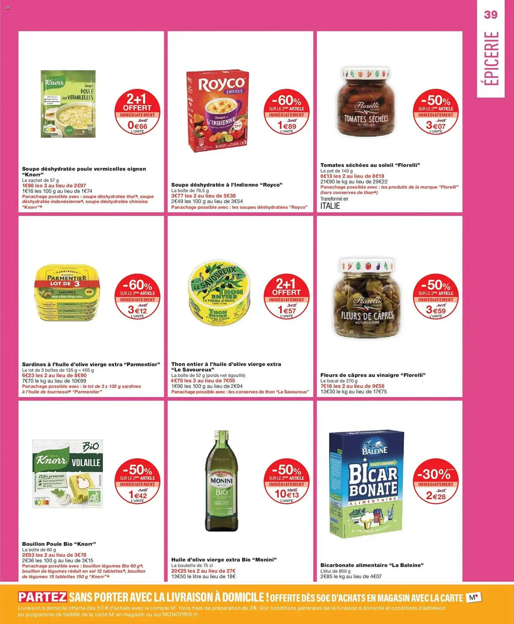 Catalogue Monoprix du 1 janvier au 18 janvier 2026 - Catalogue page 39