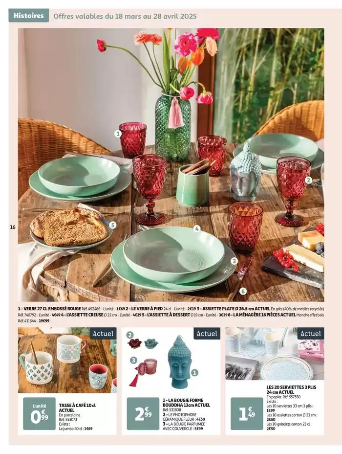 Tout pour la déco du 18 mars au 28 avril 2025 - Catalogue page 16