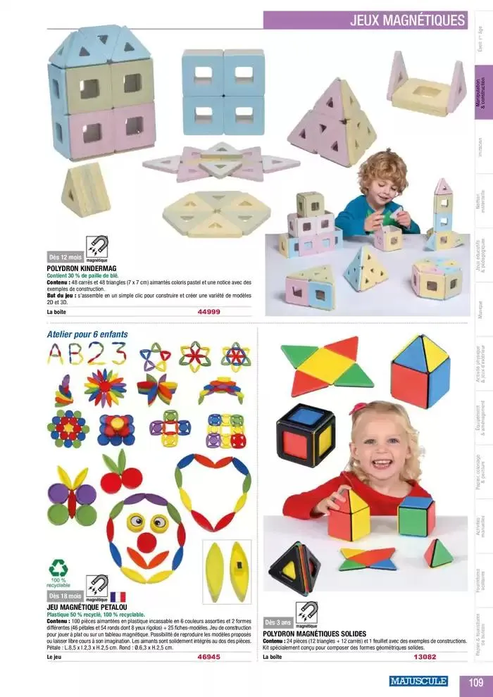 Education And Loisirs Majuscule 2025 du 5 mars au 31 décembre 2025 - Catalogue page 133