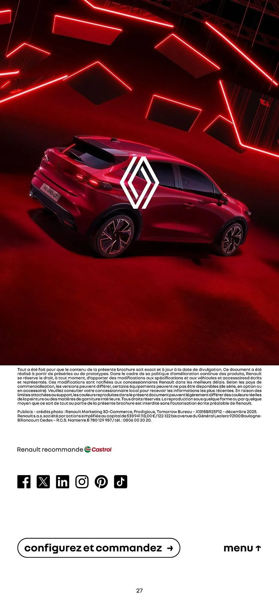 Catalogue Renault du 14 janvier au 31 janvier 2027 - Catalogue page 27