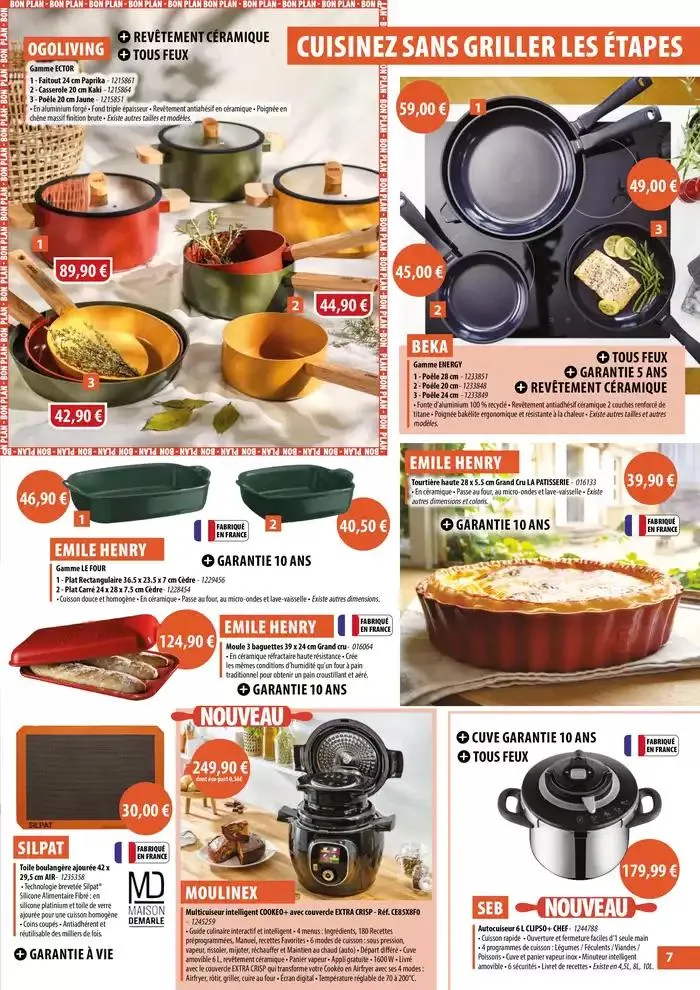 Les beaux jours S'invitent à table du 12 mai au 22 juin 2025 - Catalogue page 7