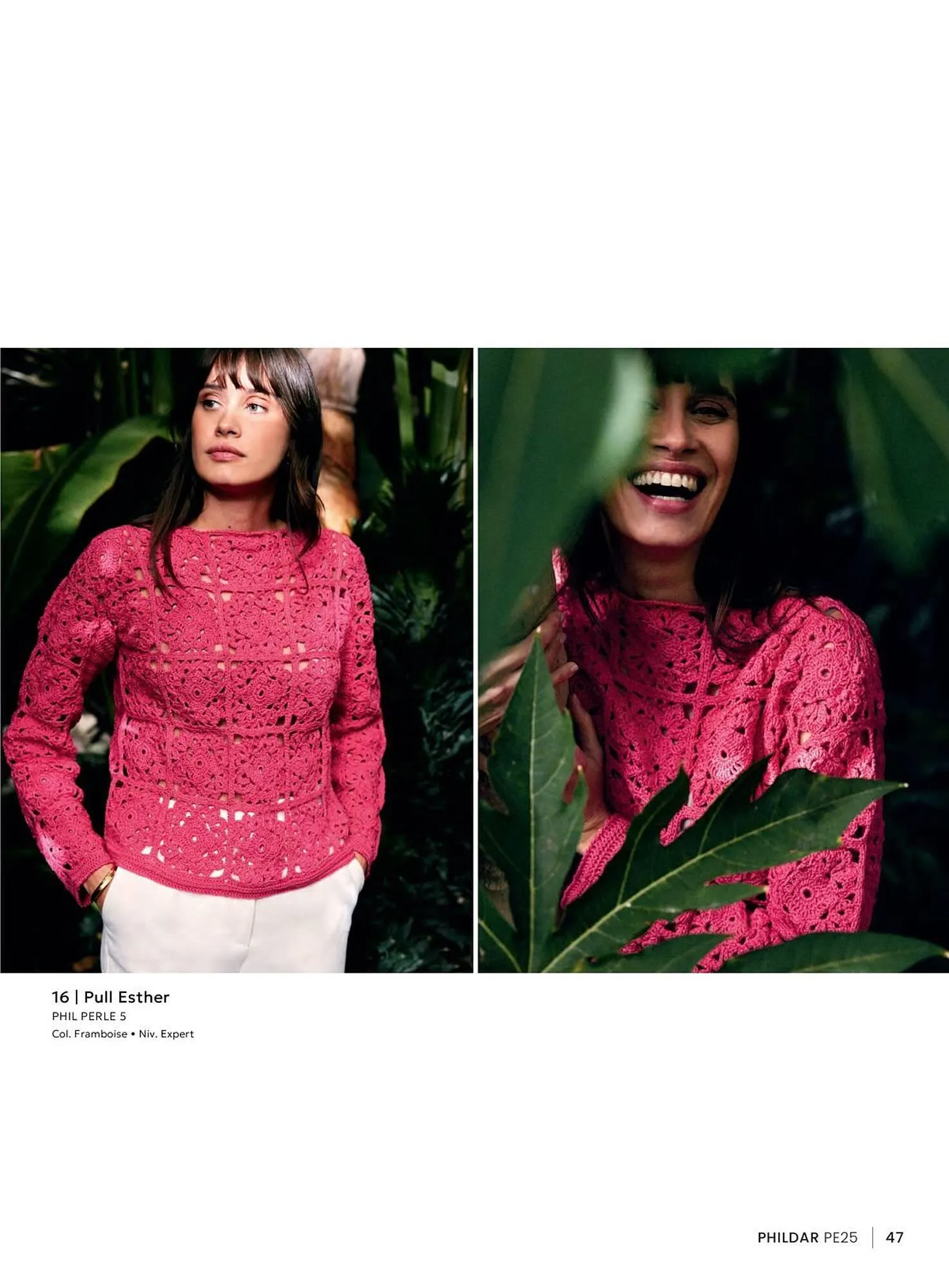 Catalogue Phildar du 27 mars au 31 août 2025 - Catalogue page 47