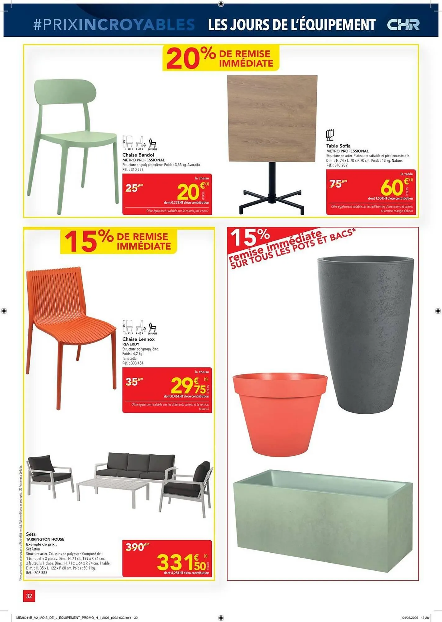 Catalogue METRO du 27 mars au 20 mai 2026 - Catalogue page 32