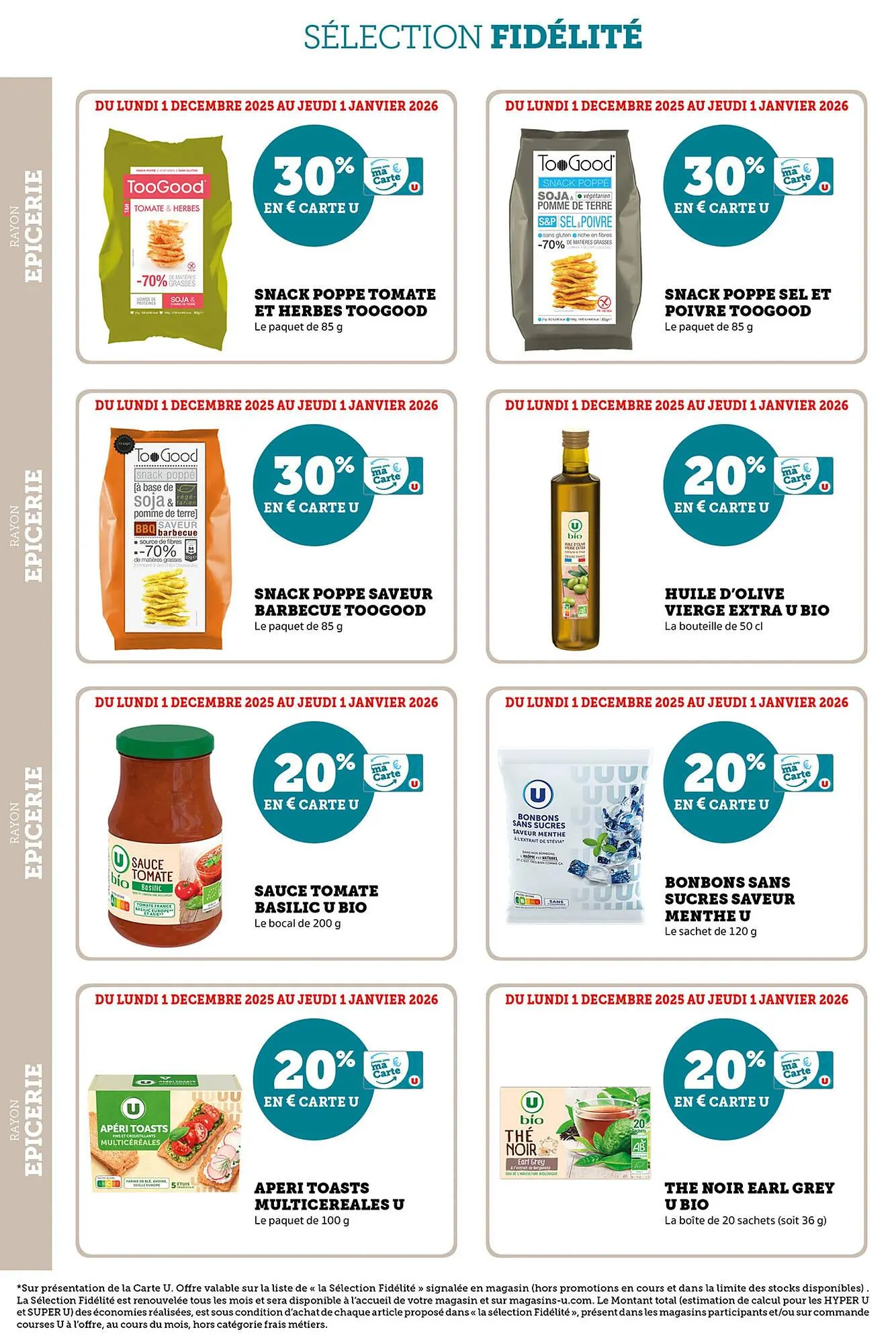 Catalogue Hyper U du 1 décembre au 1 janvier 2026 - Catalogue page 22