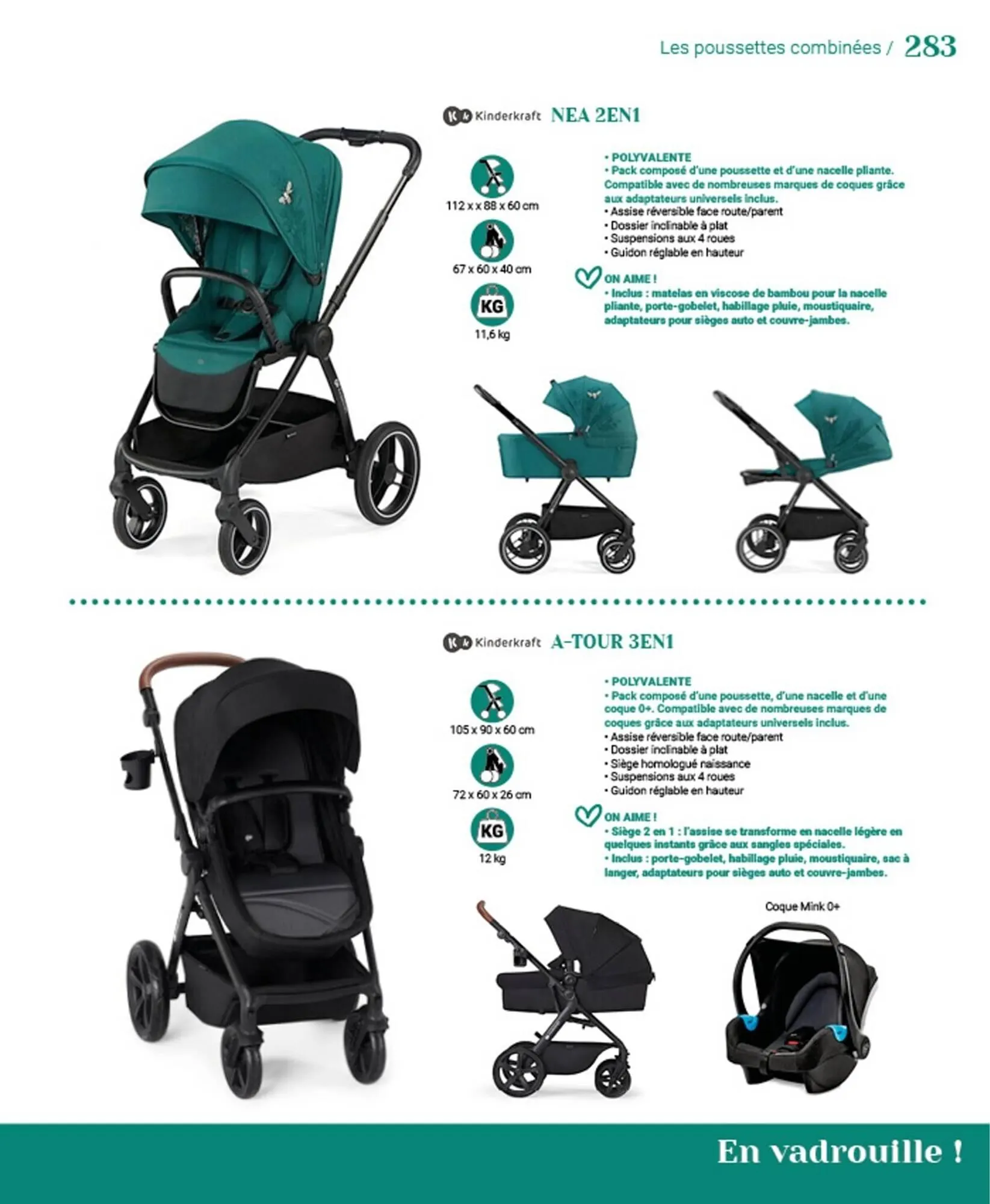 Catalogue autour de bébé du 31 mars au 31 janvier 2024 - Catalogue page 285