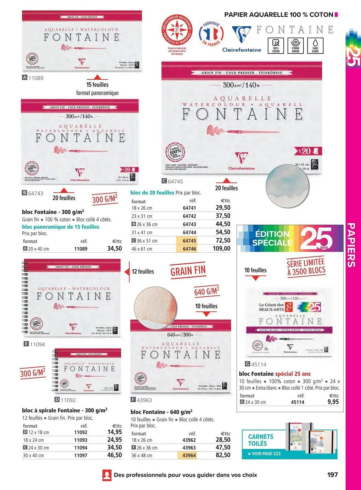 Catalogue Le Géant des Beaux-Arts du 6 janvier au 31 décembre 2025 - Catalogue page 109