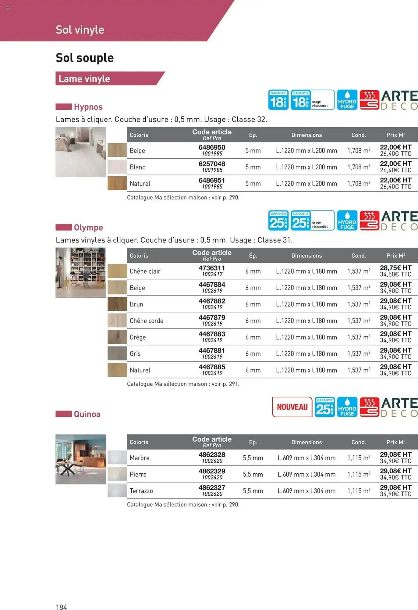 Catalogue Point P du 11 juillet au 31 décembre 2025 - Catalogue page 184