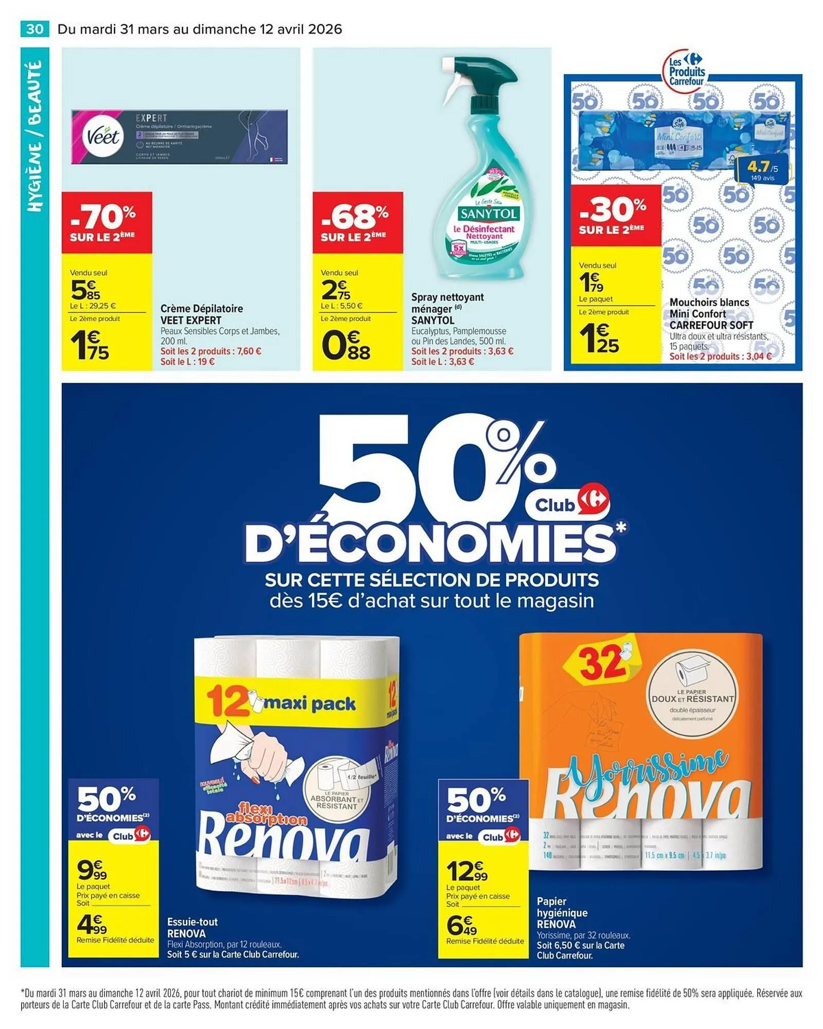 Catalogue Carrefour Market du 31 mars au 12 avril 2026 - Catalogue page 32