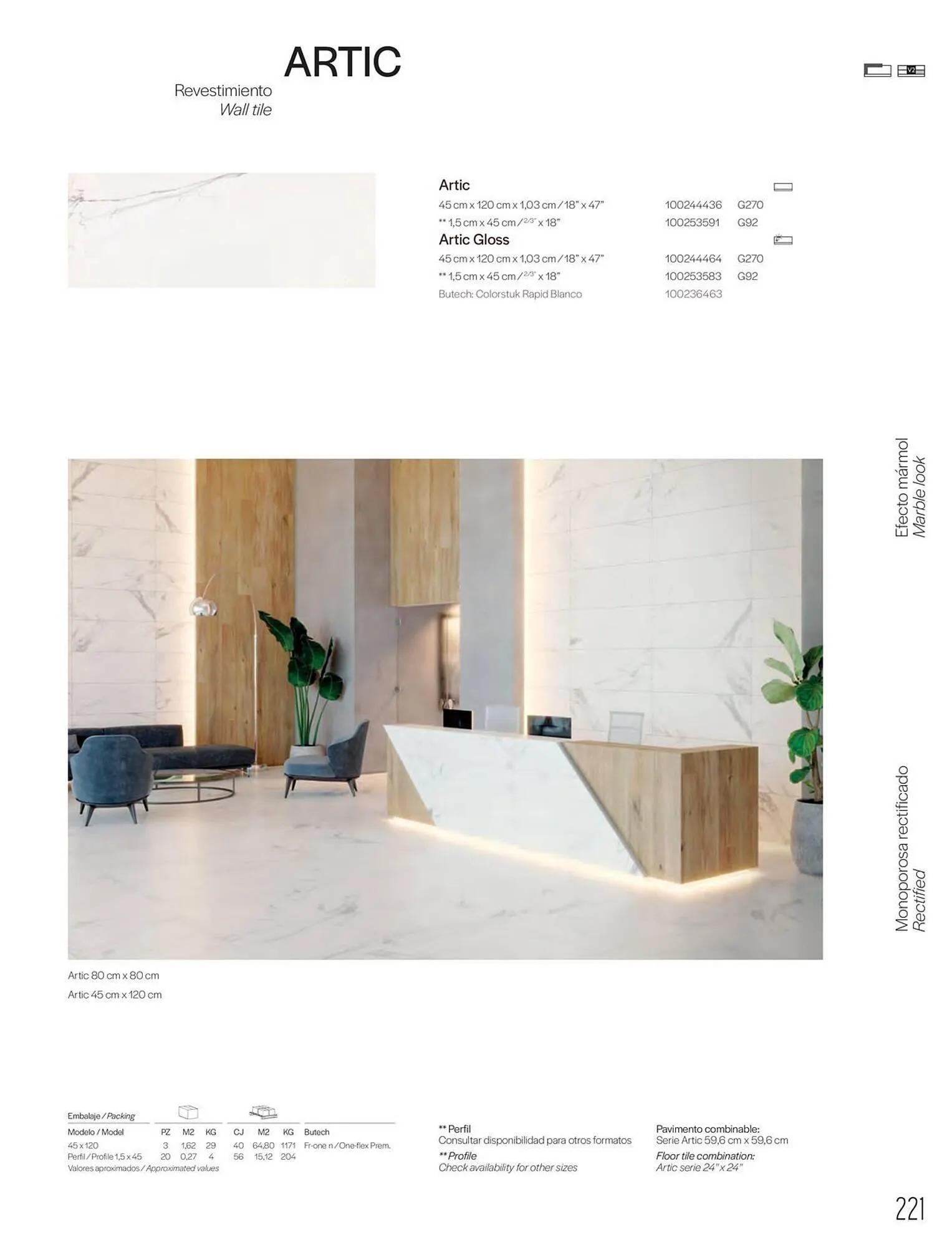 Catalogue Porcelanosa du 27 janvier au 31 décembre 2025 - Catalogue page 223