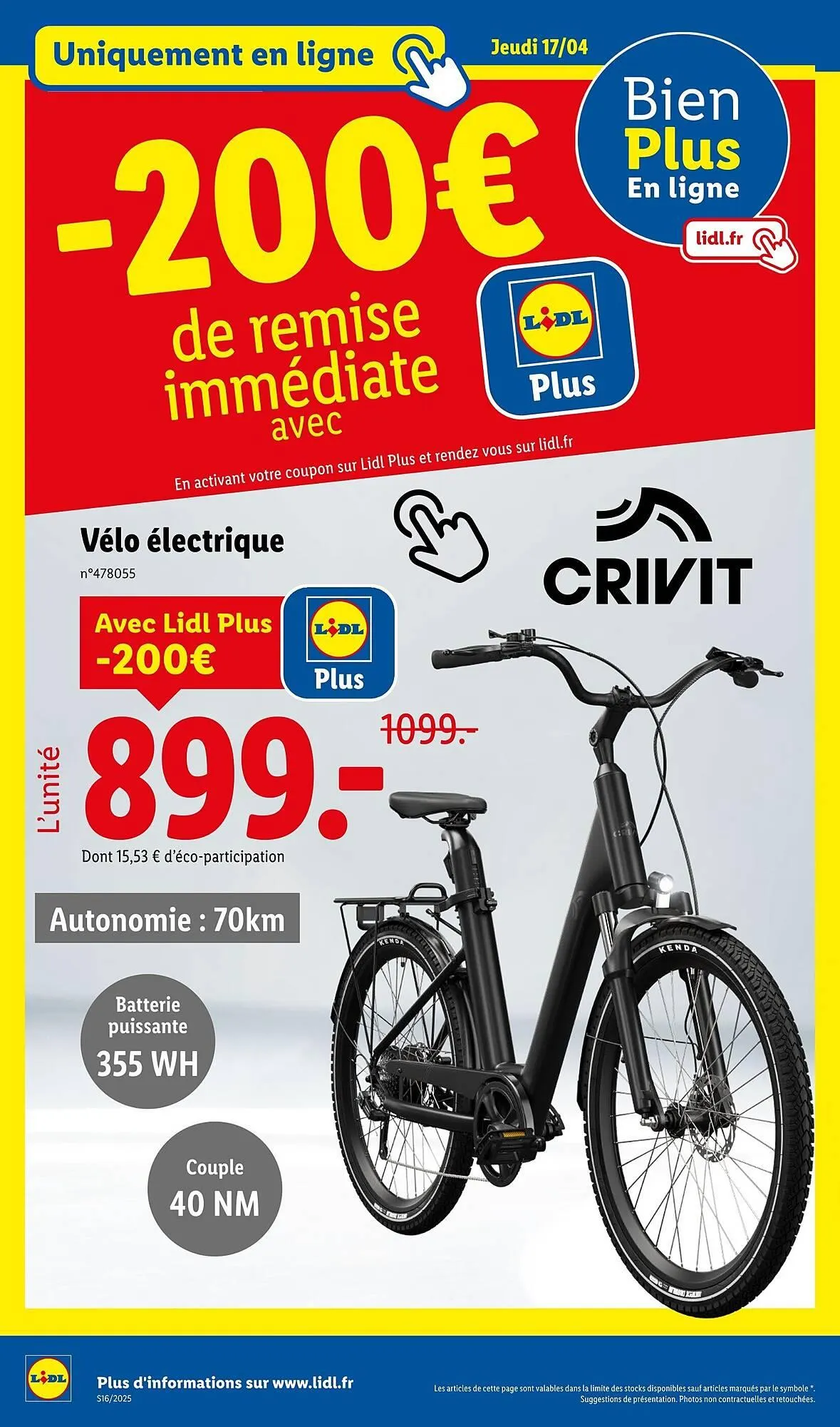 Catalogue Lidl du 14 avril au 17 avril 2025 - Catalogue page 38