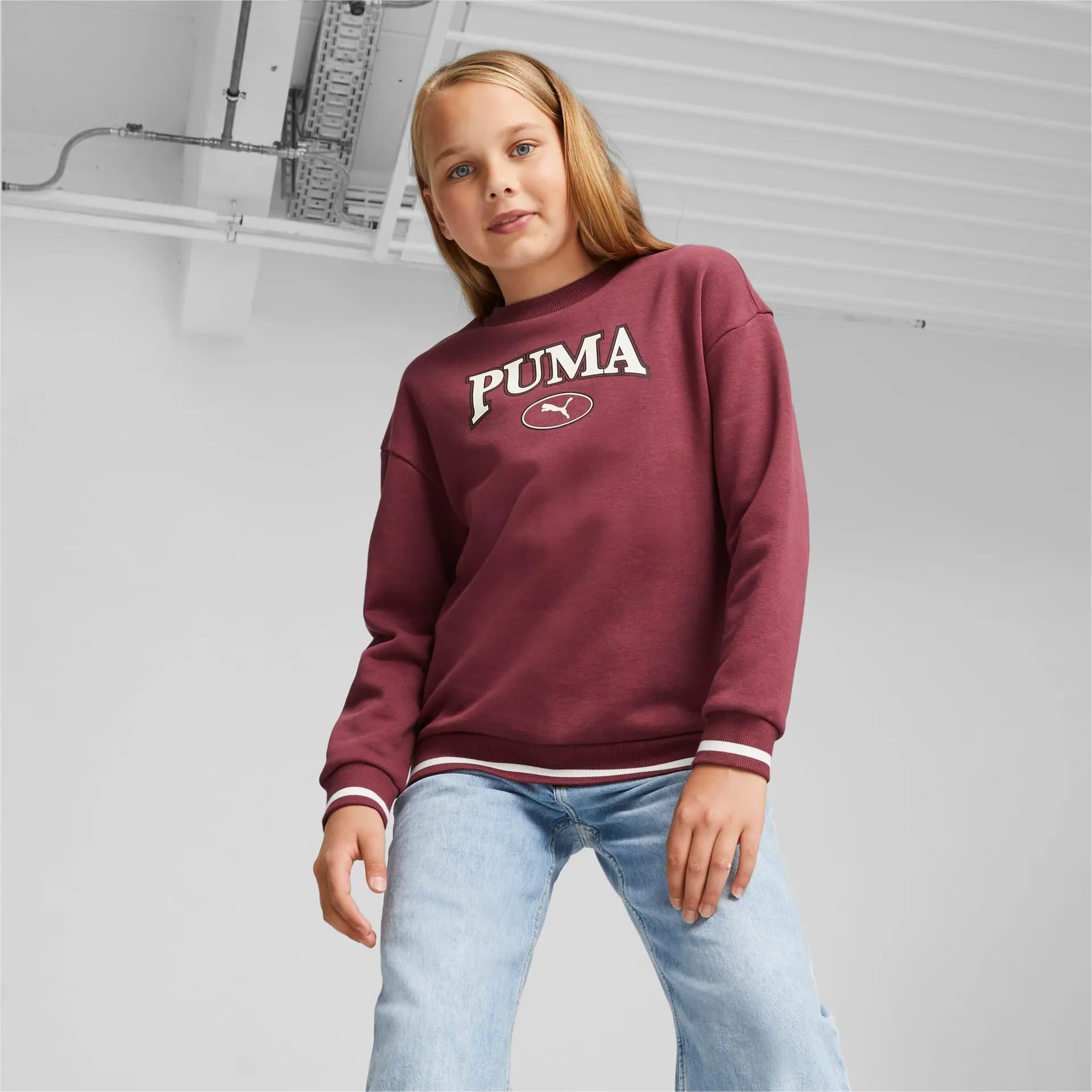PUMA SQUAD Youth Sweatshirt