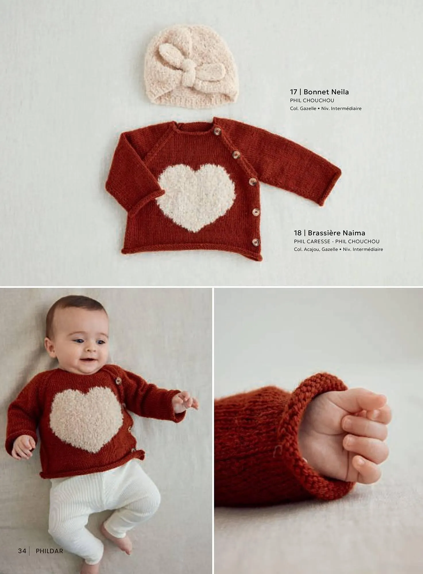 Catalogue Phildar du 2 juillet au 31 décembre 2025 - Catalogue page 34