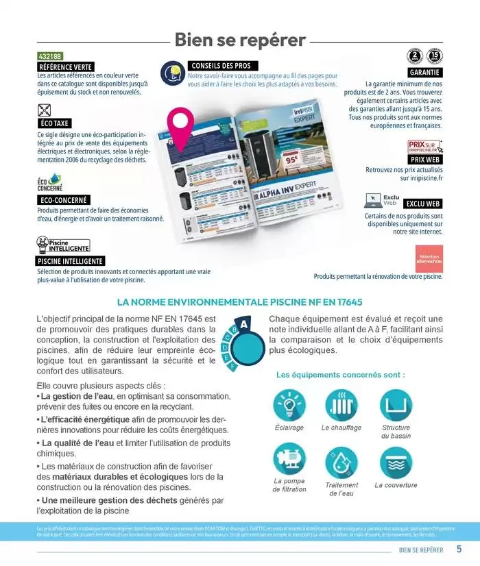 Les plaisir de l'eau Piscine,Spa,Arrosage du 10 mars au 31 décembre 2025 - Catalogue page 5