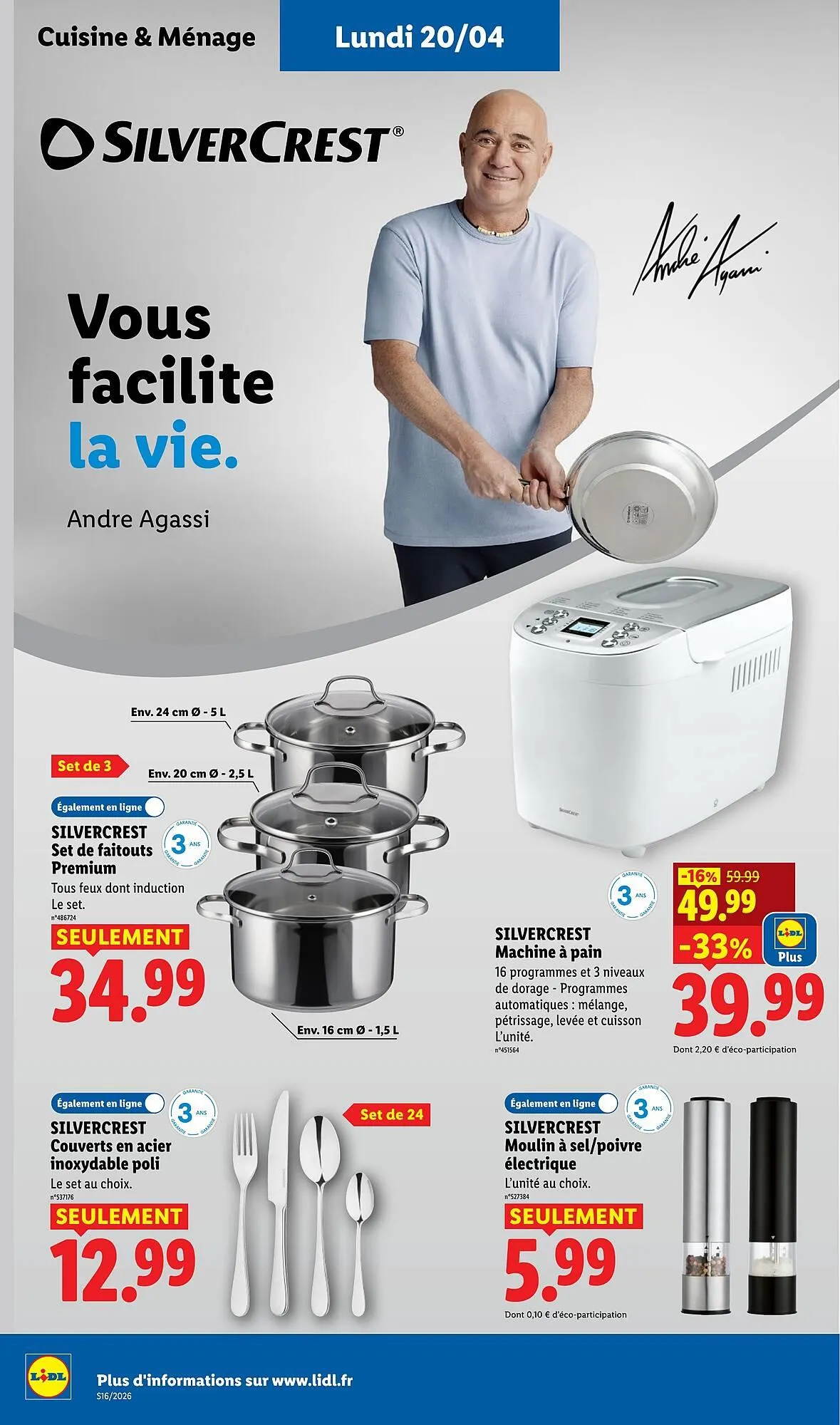 Catalogue Lidl du 16 avril au 22 avril 2026 - Catalogue page 46