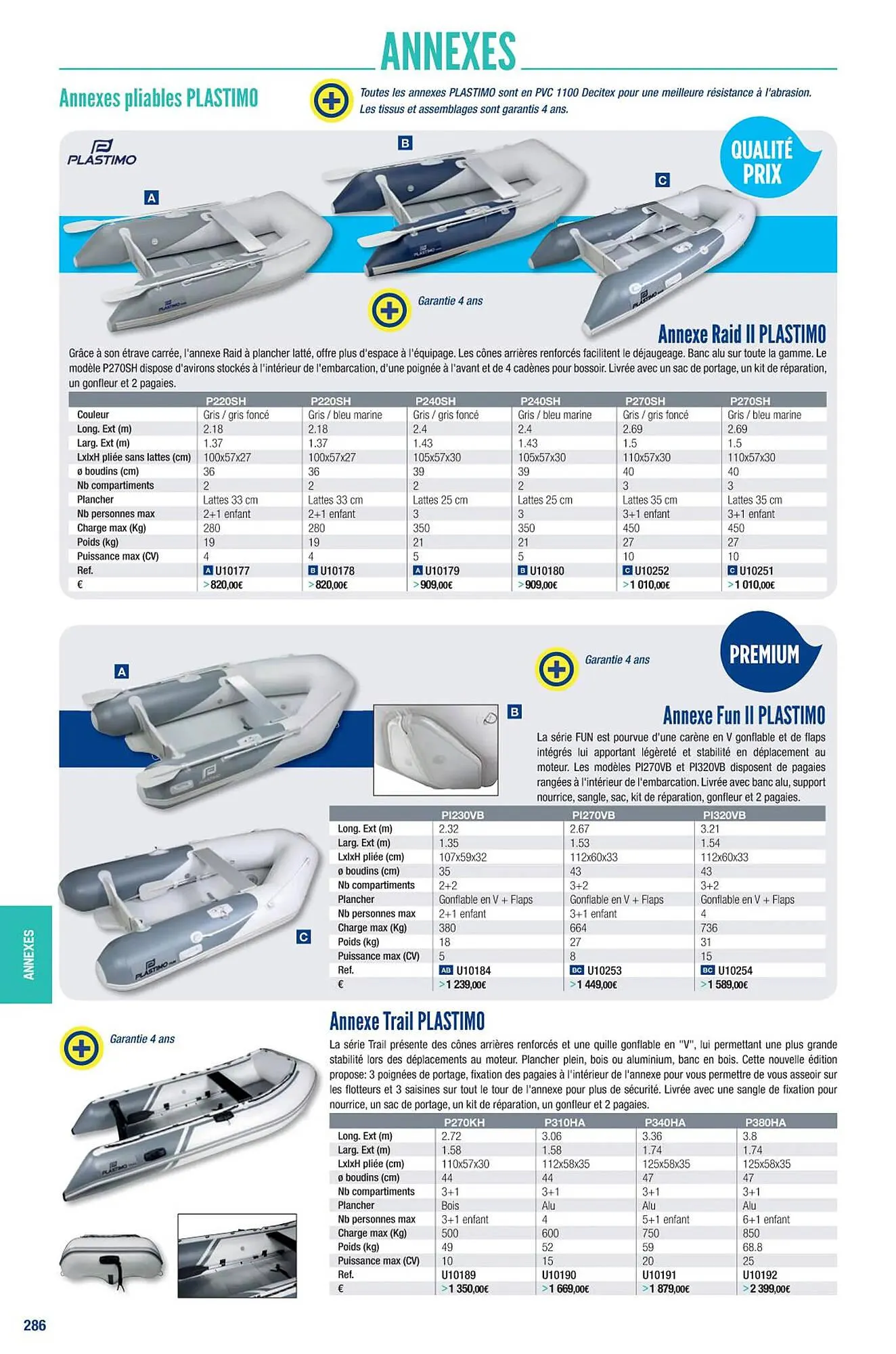 Catalogue Accastillage Diffusion du 1 mars au 31 décembre 2023 - Catalogue page 288