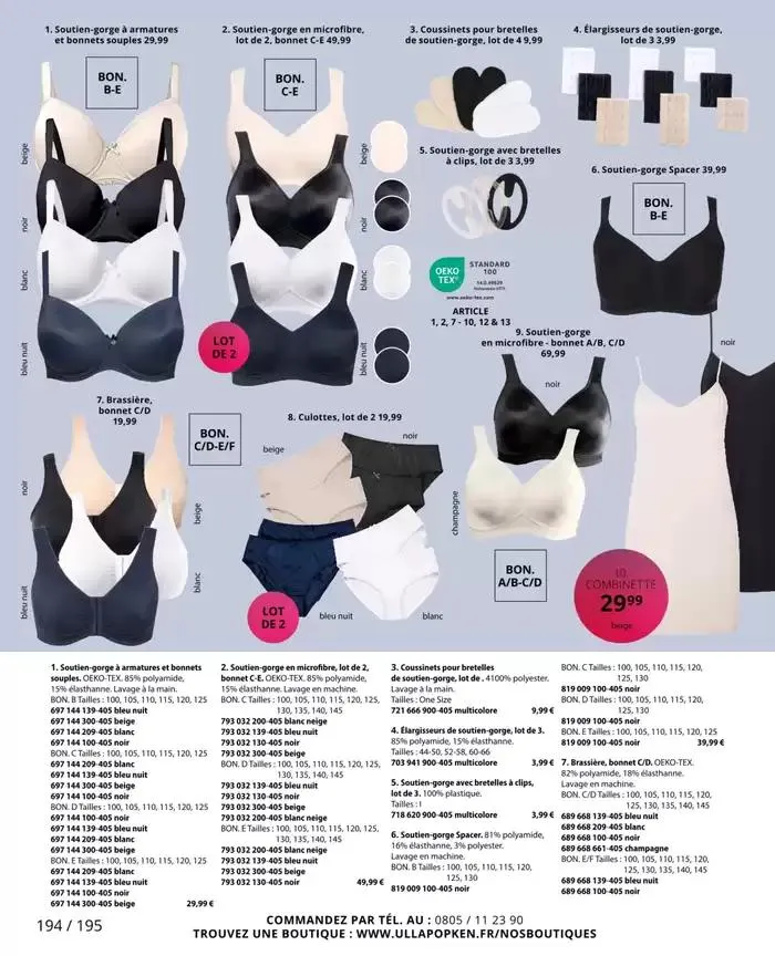 L'été APPROCHE du 2 mai au 31 mai 2025 - Catalogue page 194