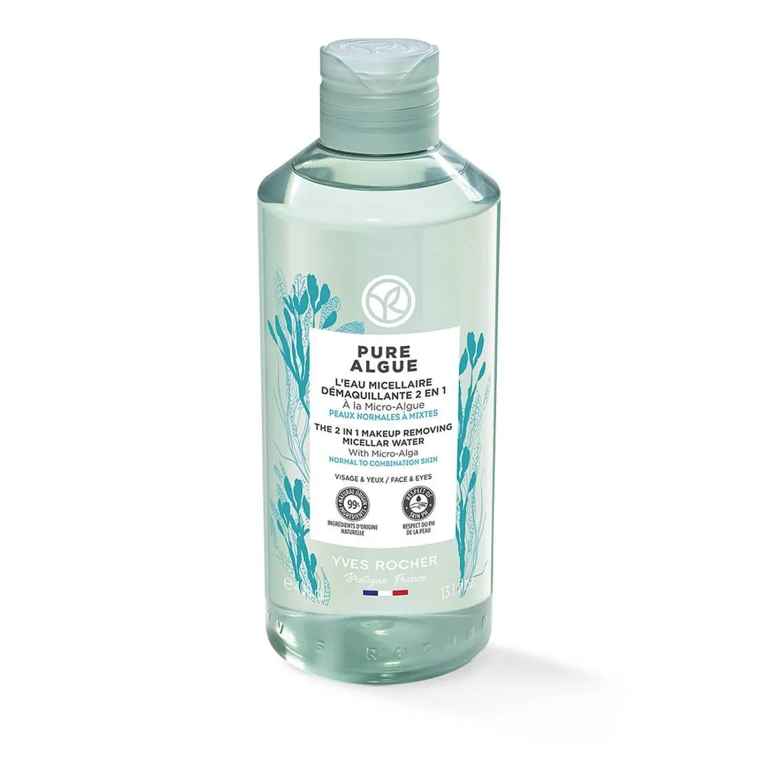 L'Eau Micellaire Démaquillante 2 en 1 Pure Algue - 400ml