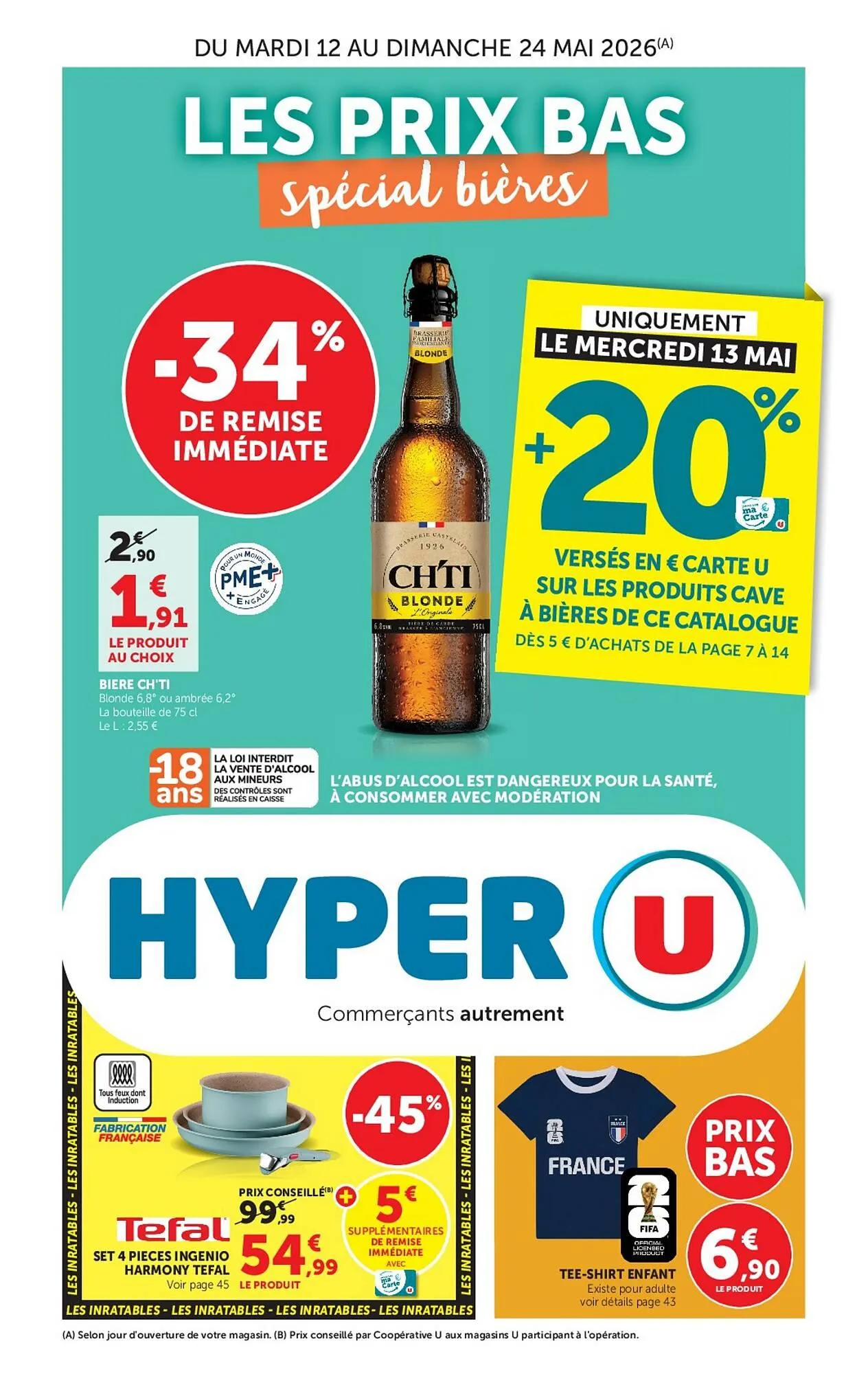 Catalogue Hyper U du 12 mai au 24 mai 2026 - Catalogue page 1