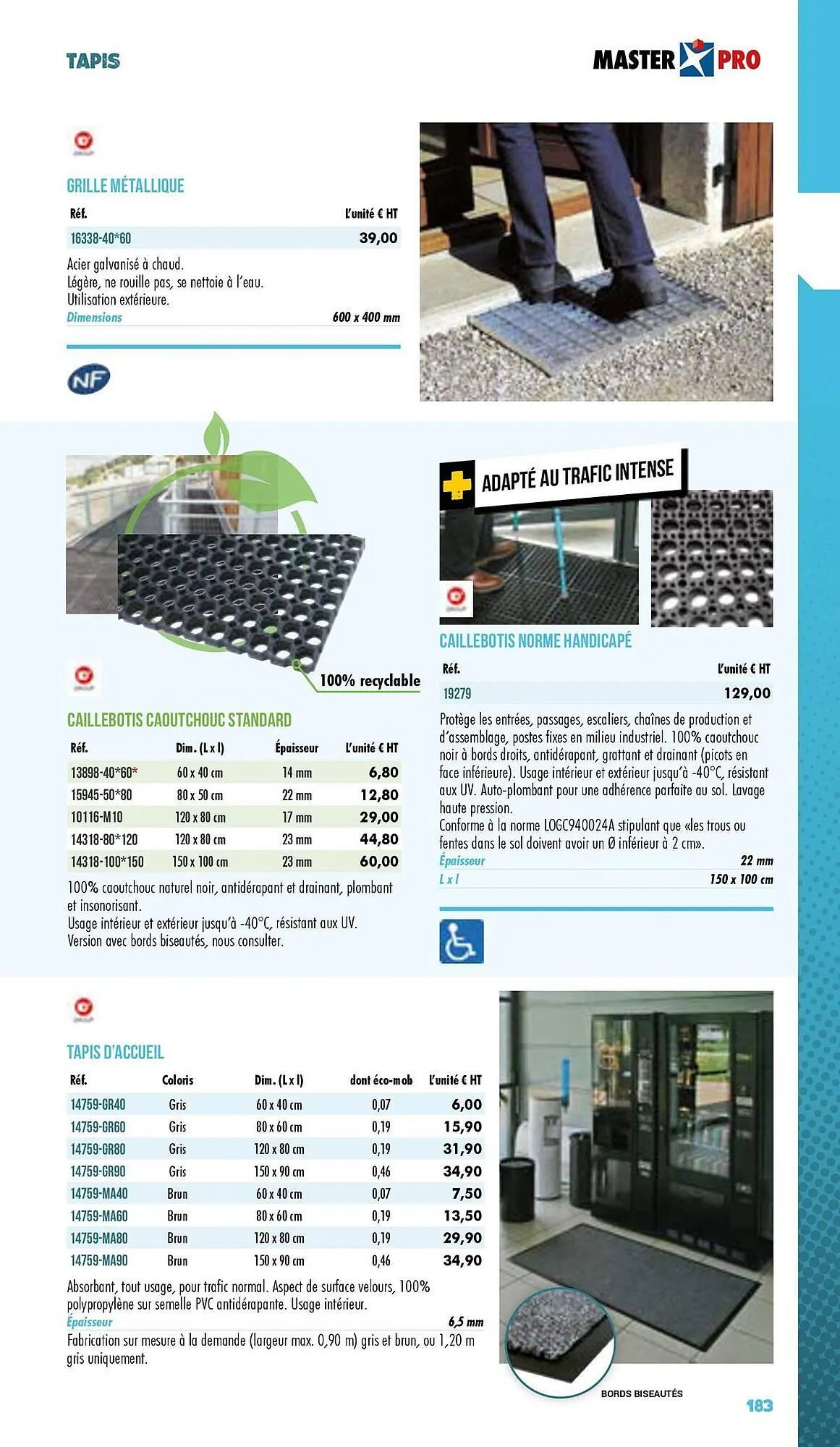 Catalogue Master Pro du 3 janvier au 31 décembre 2025 - Catalogue page 185