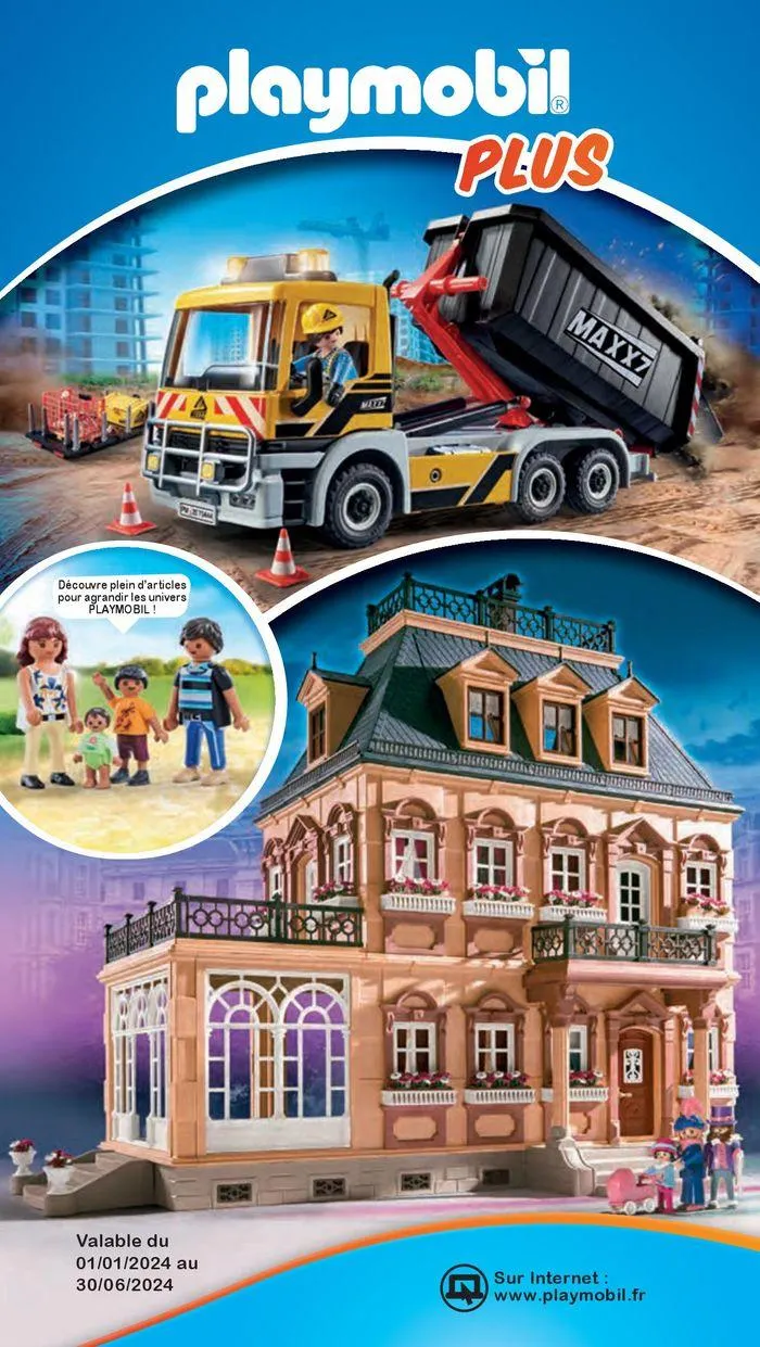 Playmobil Catalogue PLUS du 3 janvier au 30 juin 2024 - Catalogue page 1