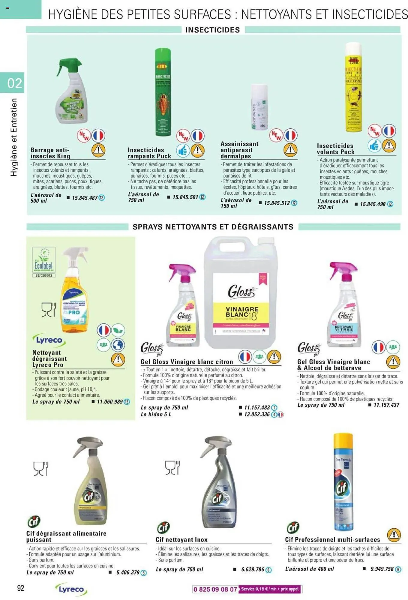 Catalogue Lyreco du 15 mai au 31 décembre 2023 - Catalogue page 92