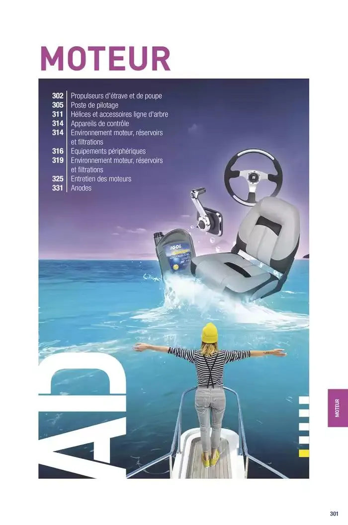 Catalogue Accastillage Diffusion 2025 du 1 janvier au 31 décembre 2025 - Catalogue page 303
