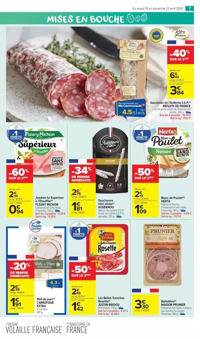 JOYEUSES PÂQUES du 15 avril au 27 avril 2025 - Catalogue page 9