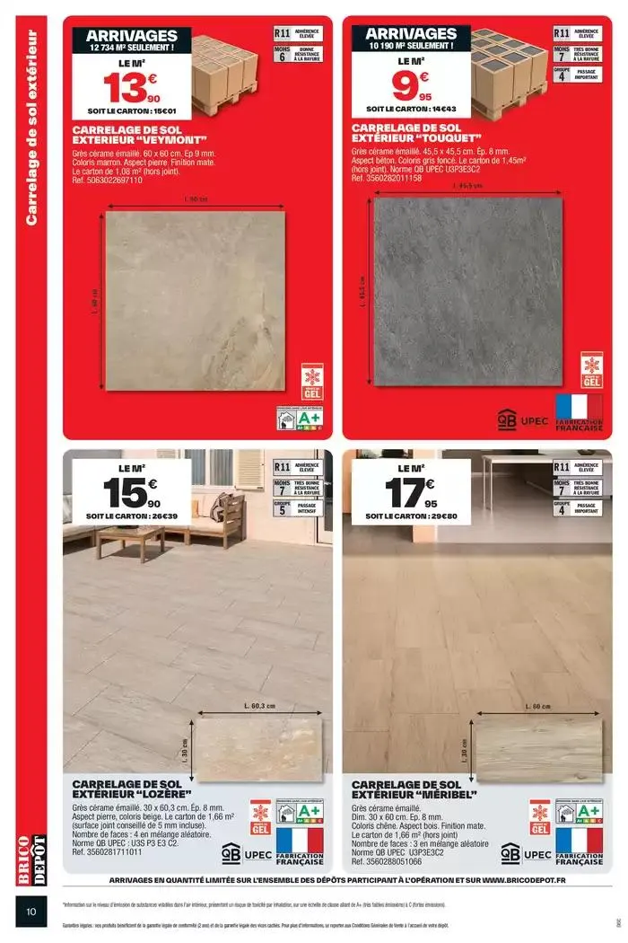 Voyez plus grand avec nos prix dépôt ! du 30 avril au 15 mai 2025 - Catalogue page 10