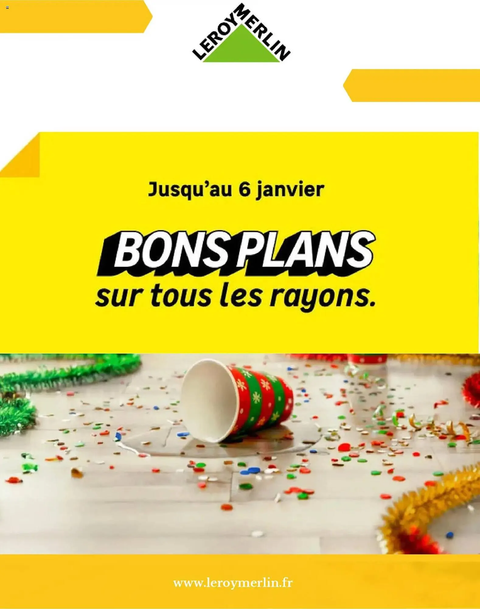 Catalogue Leroy Merlin du 24 décembre au 6 janvier 2026 - Catalogue page 1