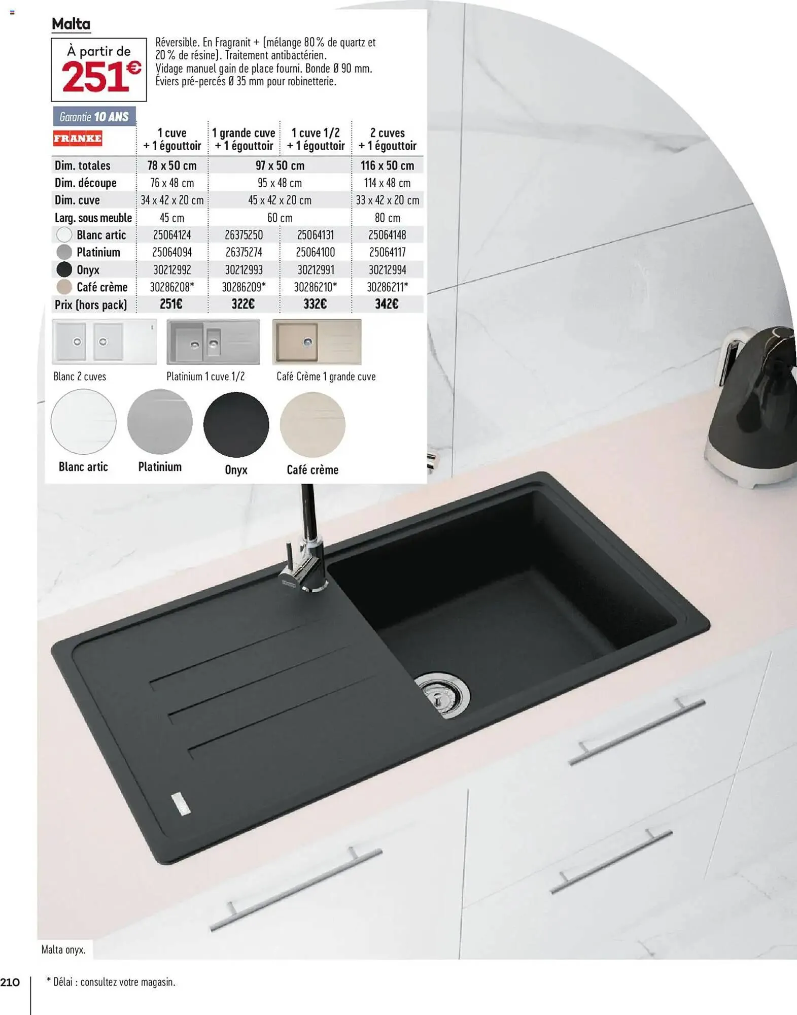 Catalogue Gedimat du 1 avril au 30 avril 2026 - Catalogue page 210