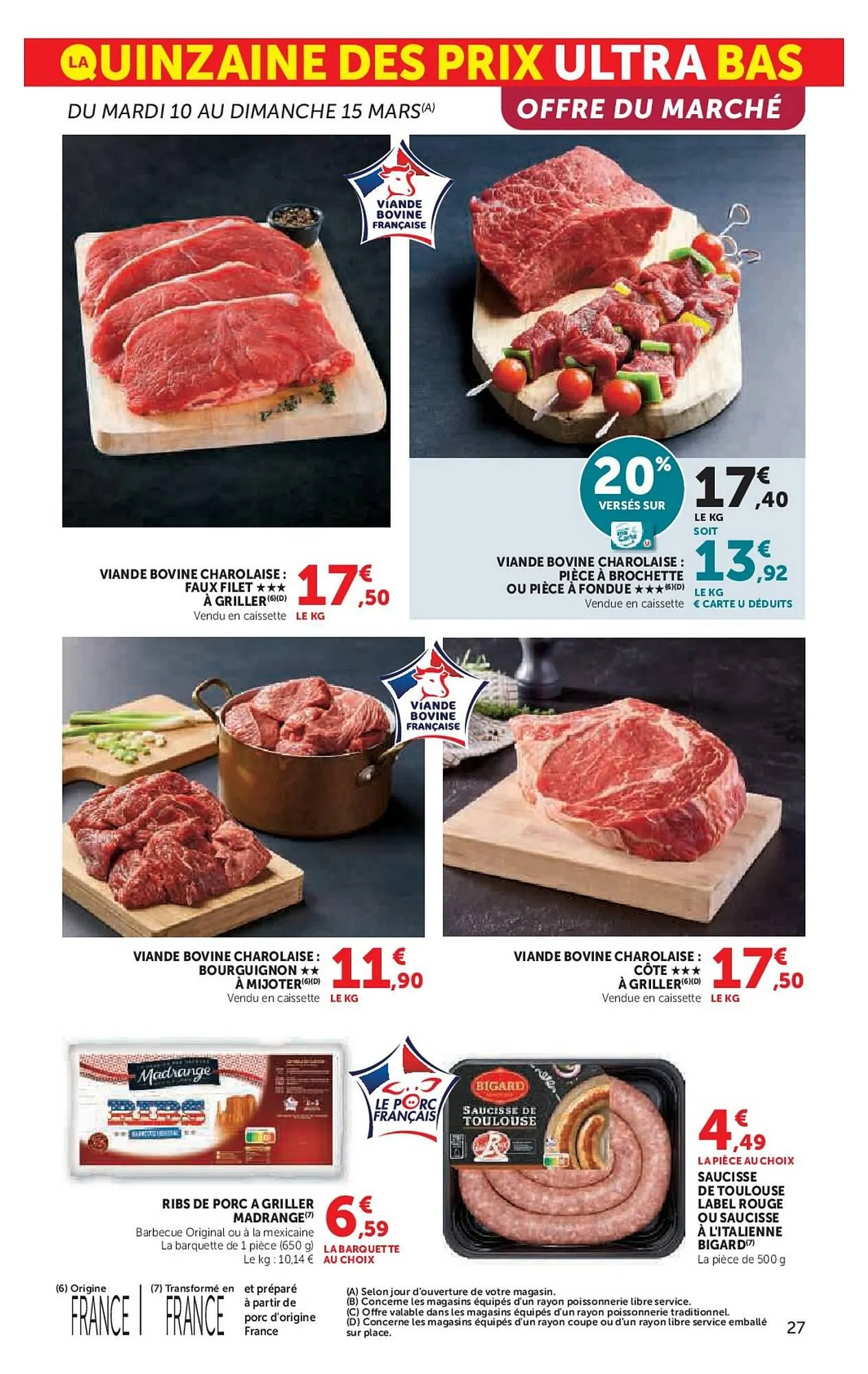 Catalogue Hyper U du 10 mars au 22 mars 2026 - Catalogue page 27