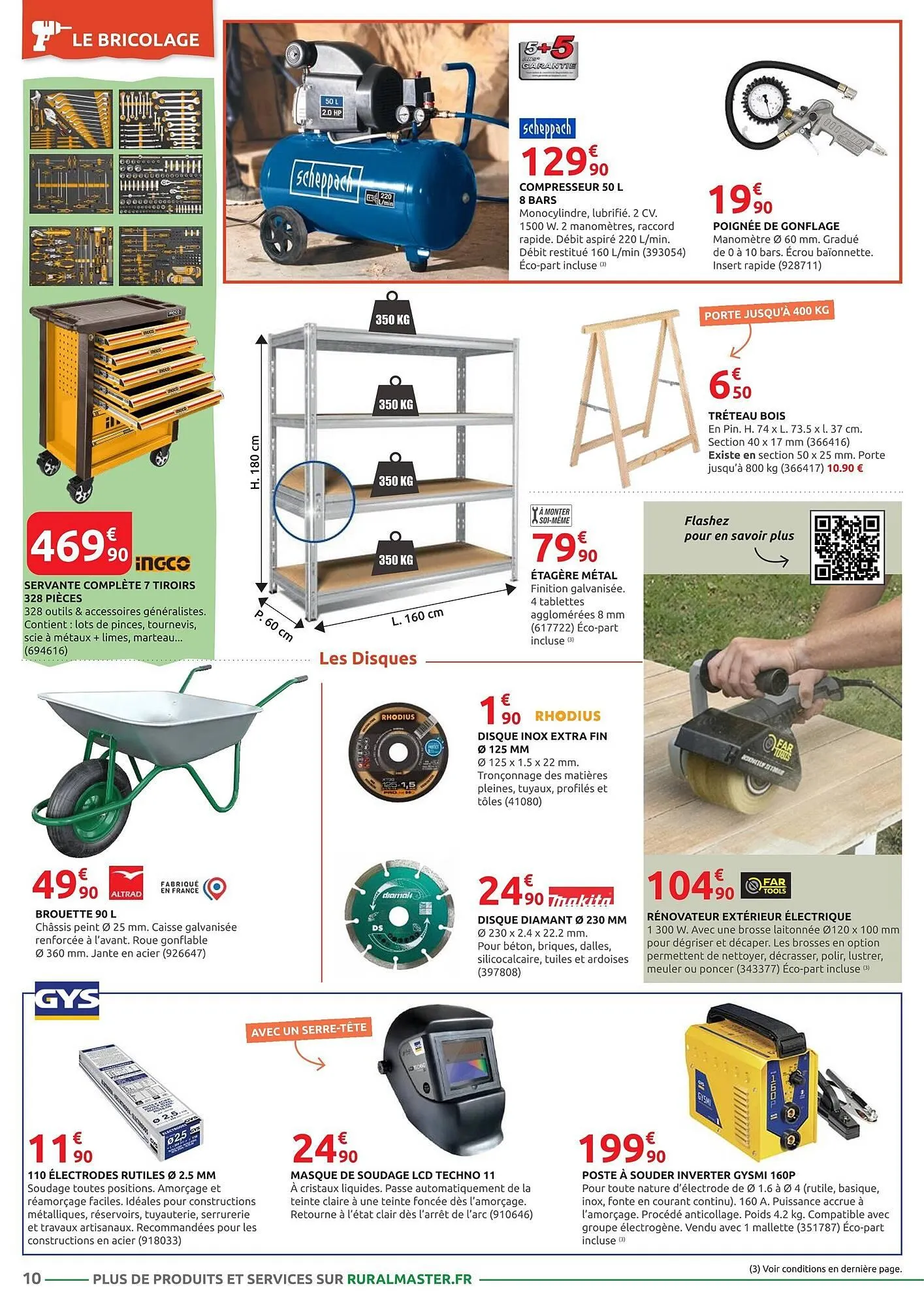 Catalogue Rural Master du 27 octobre au 15 novembre 2025 - Catalogue page 10