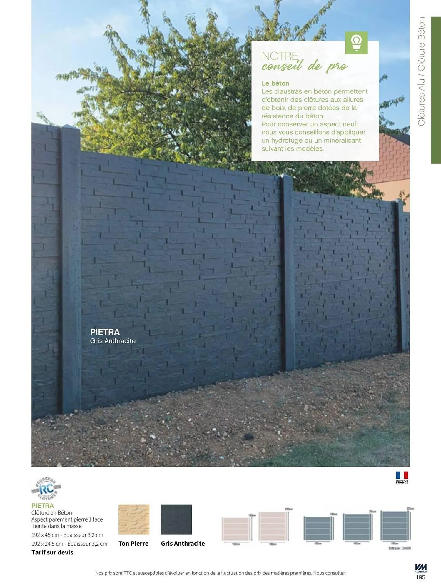 Catalogue VM Matériaux du 11 juin au 30 juin 2026 - Catalogue page 195