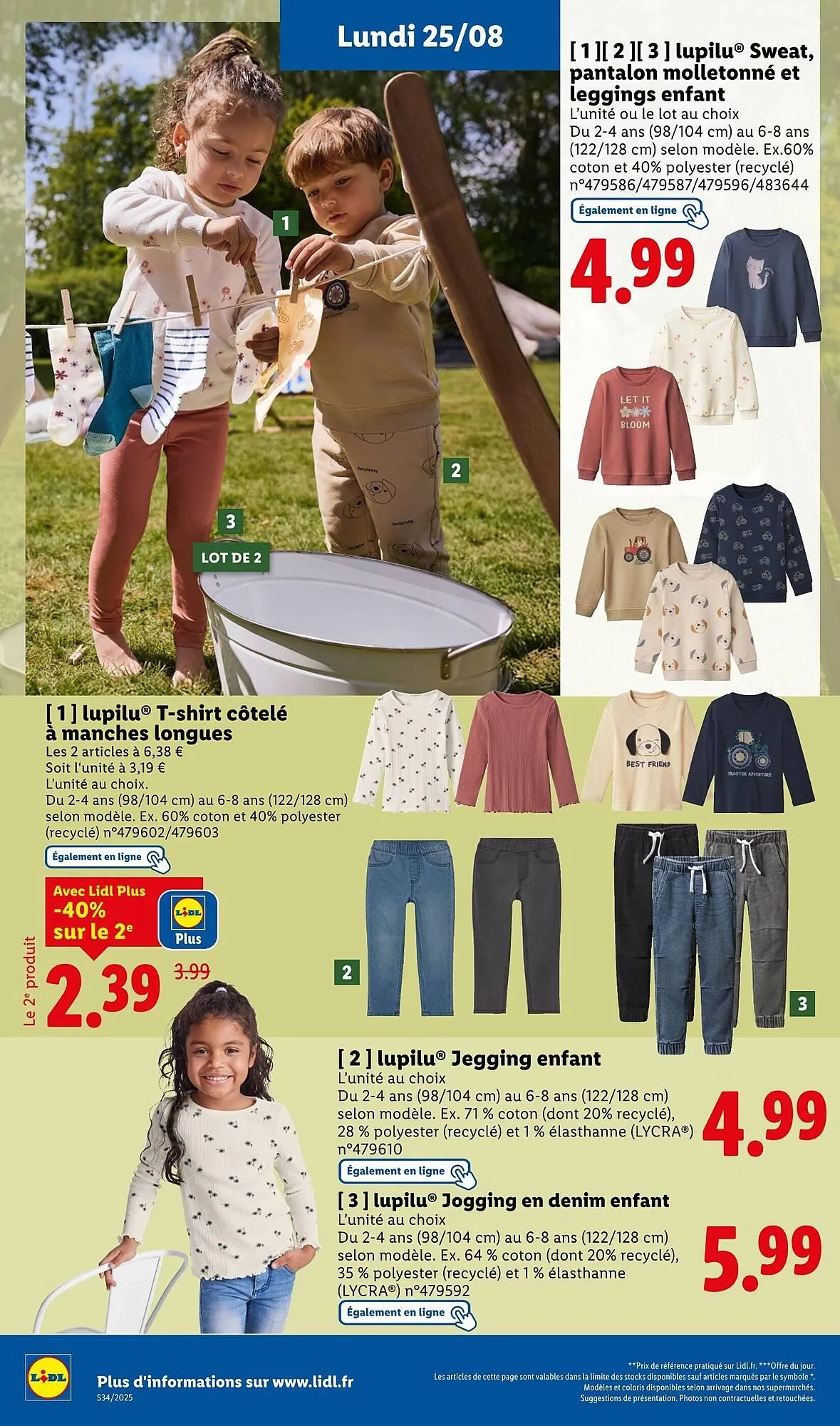 Catalogue Lidl du 21 août au 25 août 2025 - Catalogue page 34